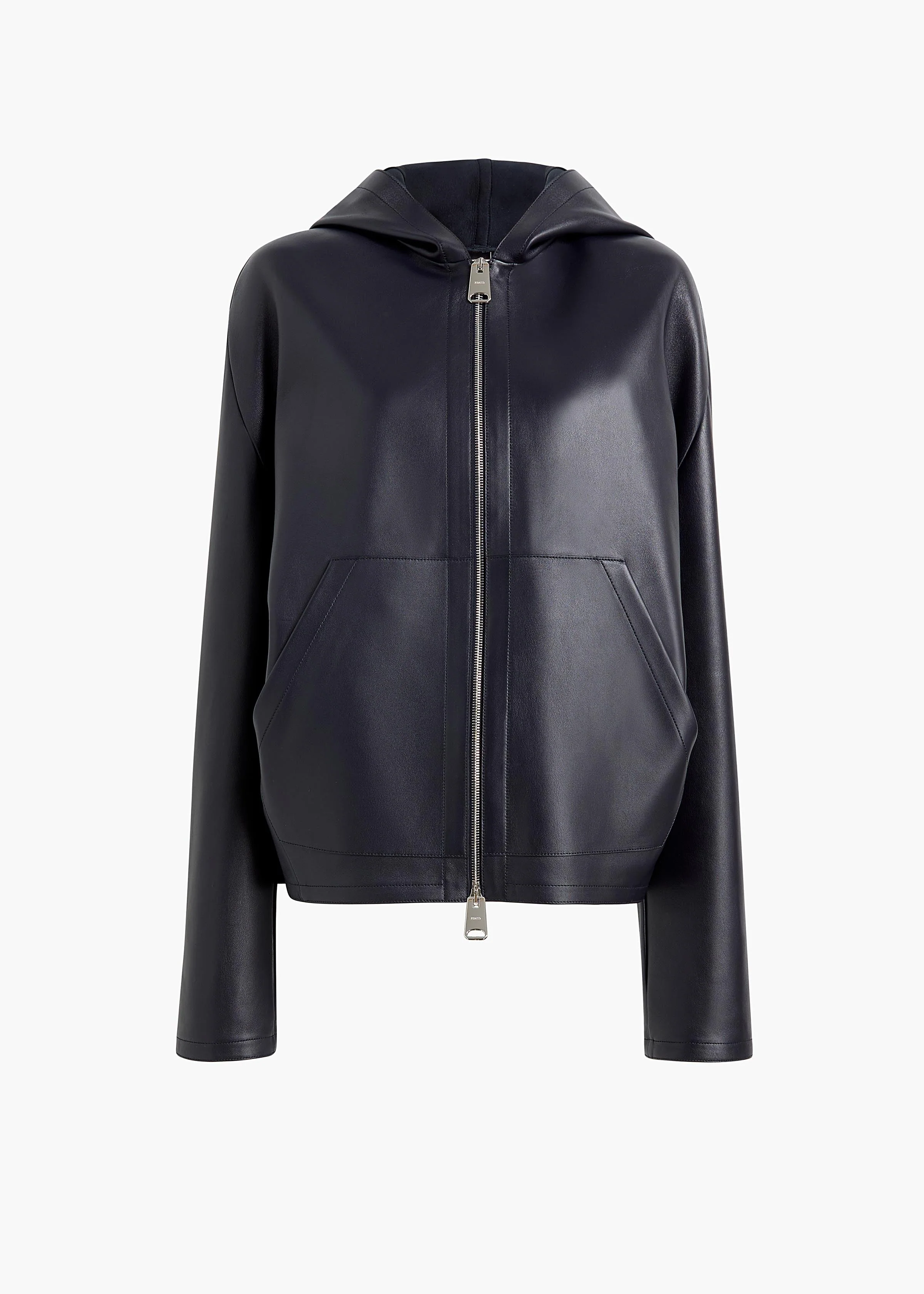 Khaite - Darlo Jacket in Dark Navy Leather