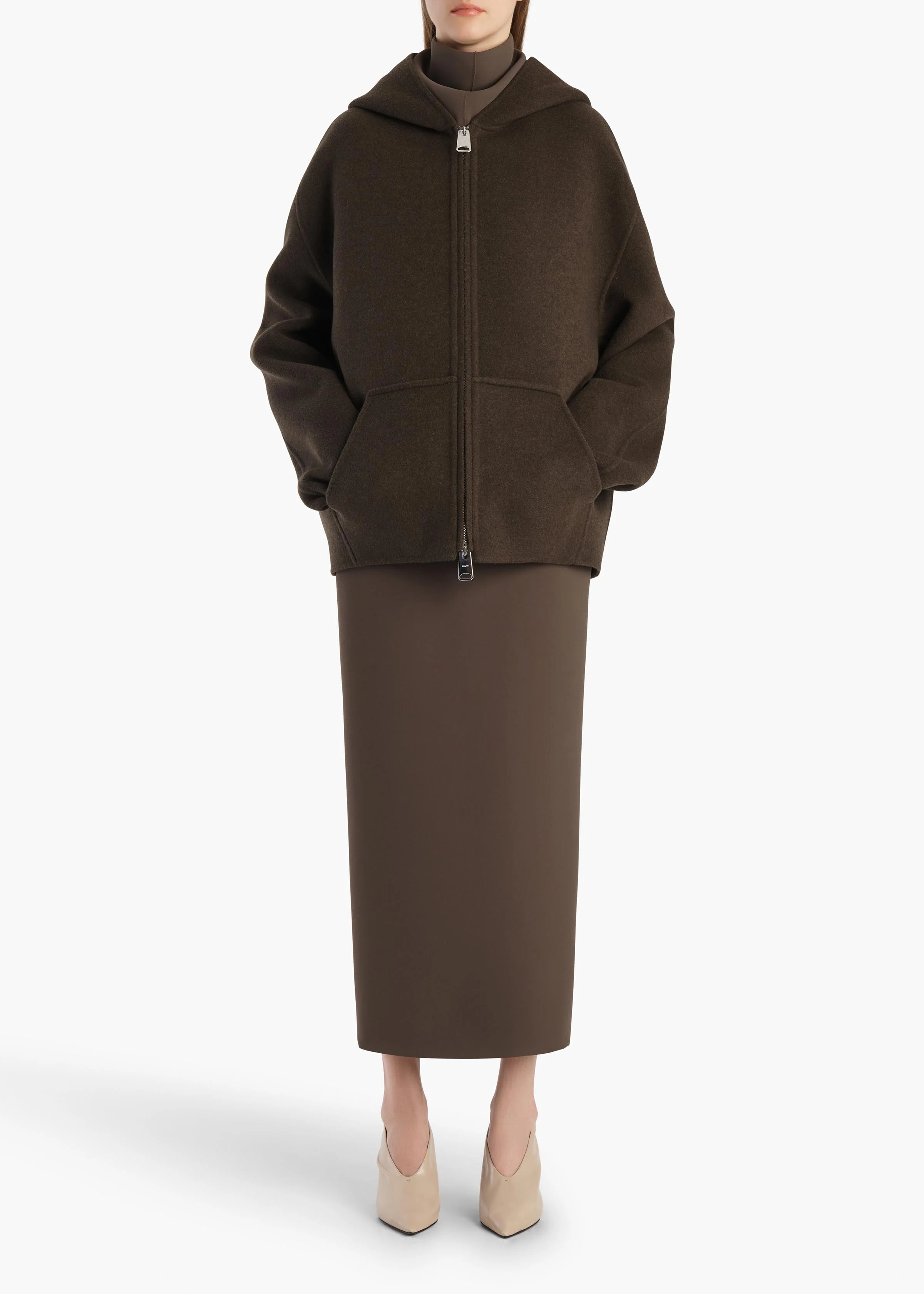Khaite - Dolem Jacket in Army Melange - Image 2