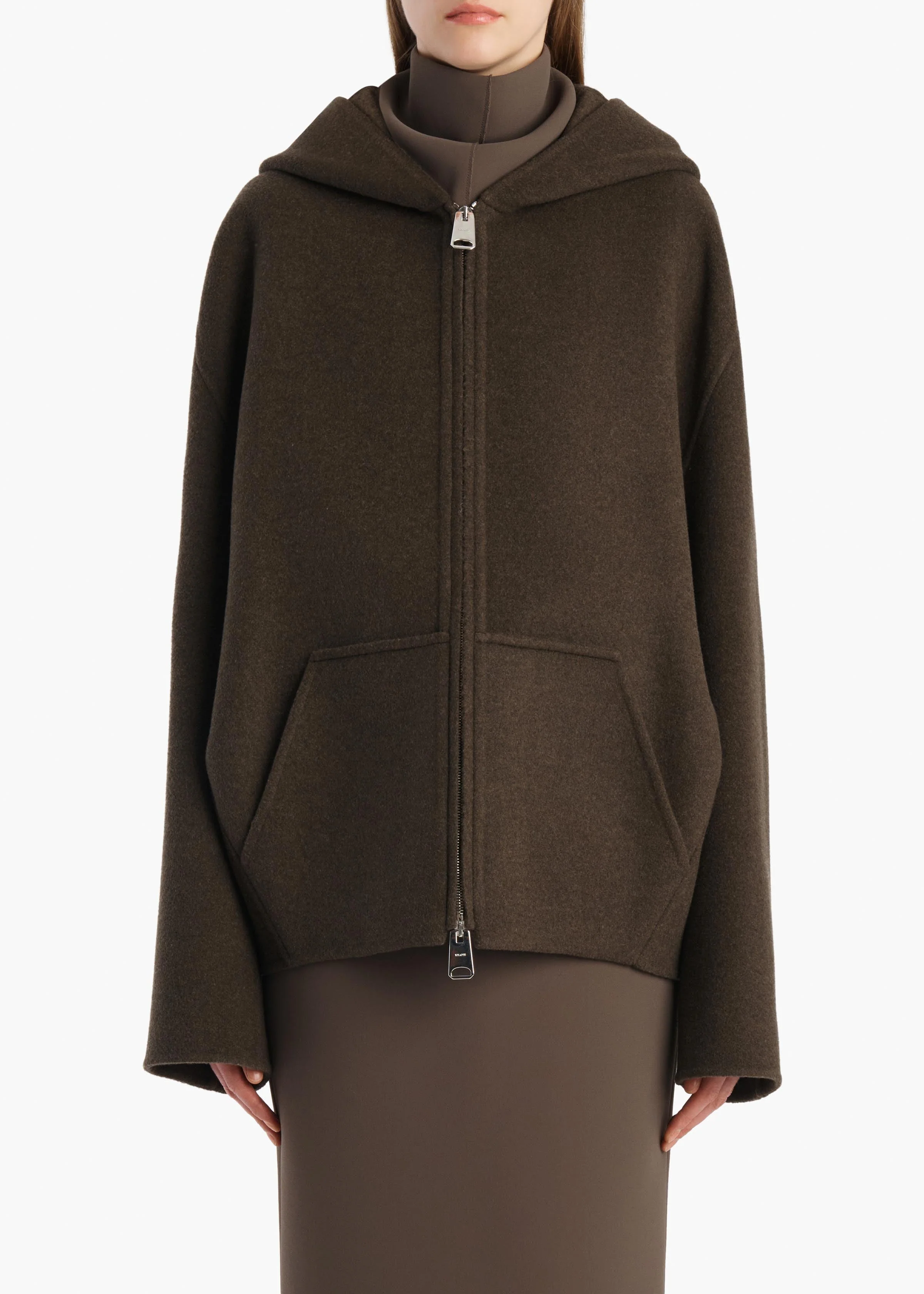Khaite - Dolem Jacket in Army Melange - Image 3