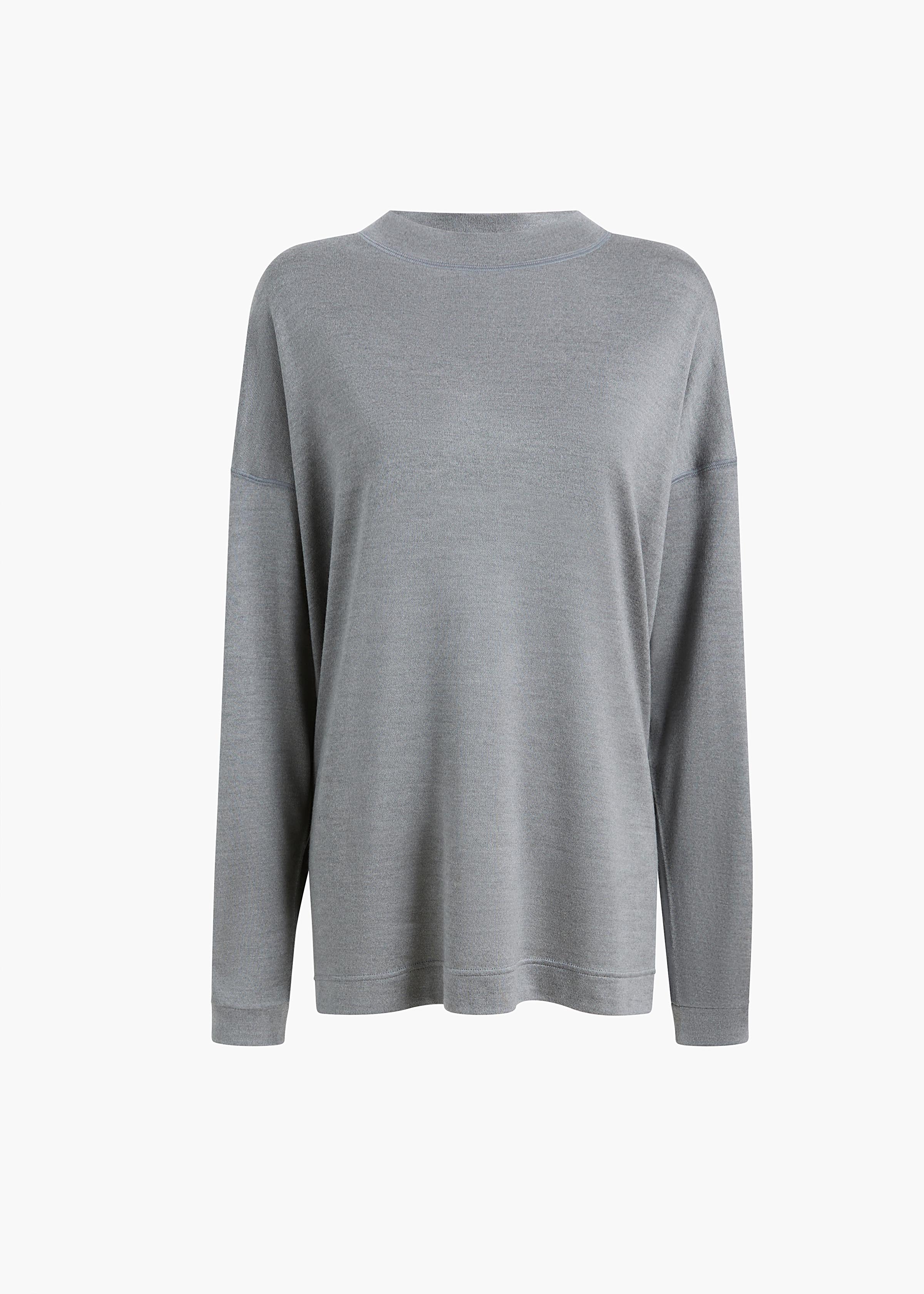 Khaite - Dylan Top in Heather Grey