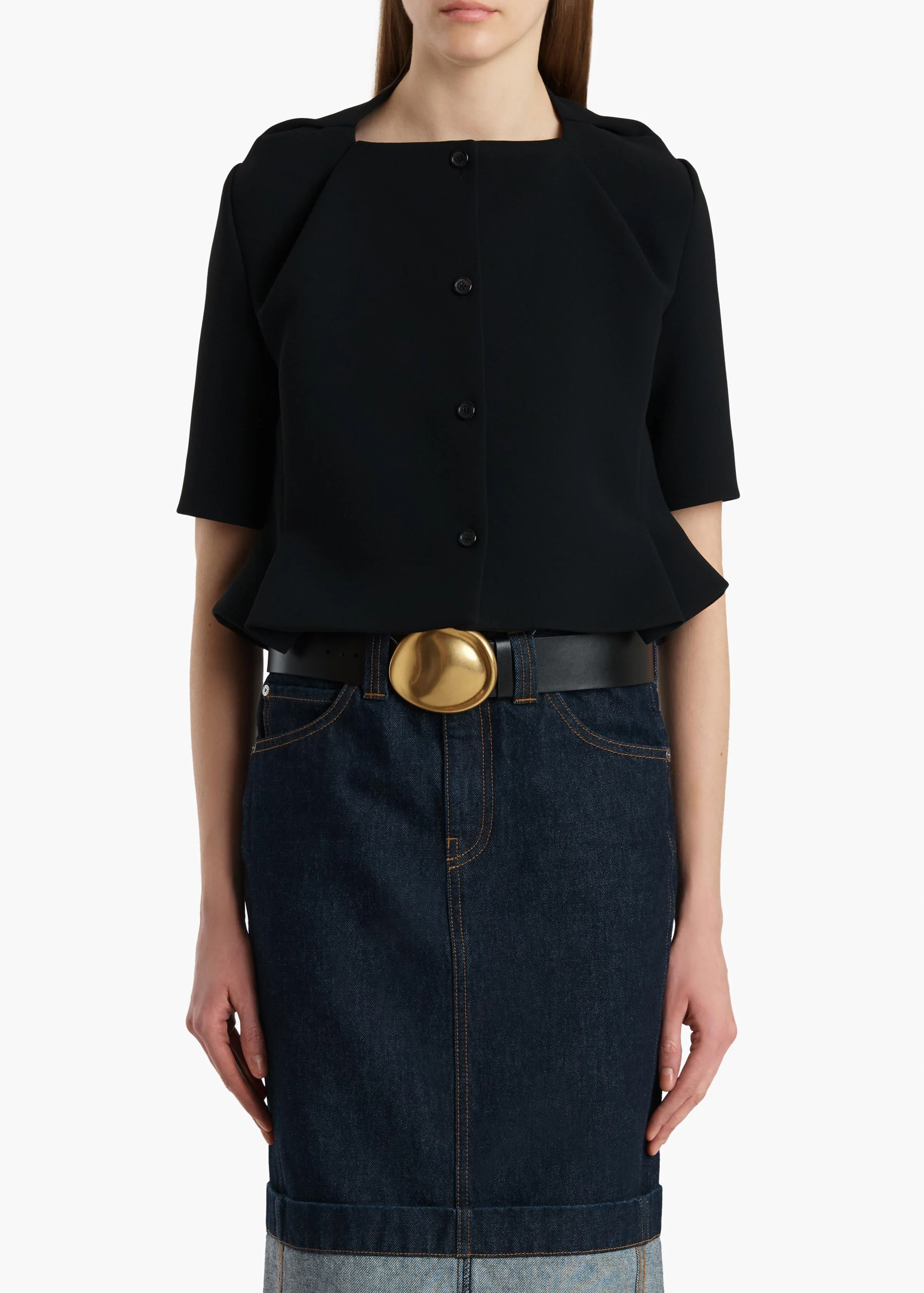 Khaite - Franc Jacket in Black - Image 3