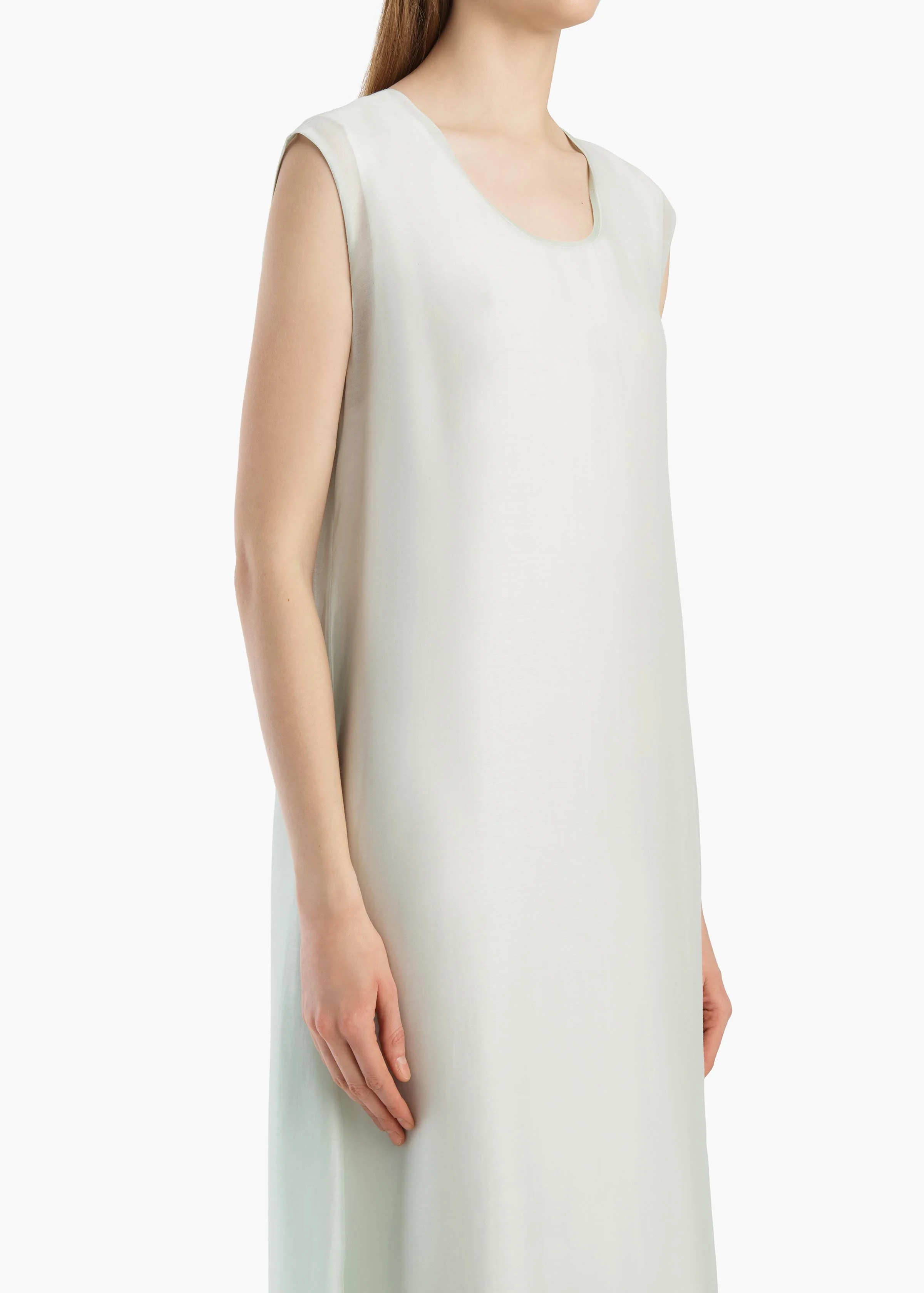 Khaite - Grier Dress in Ice Green - Image 5