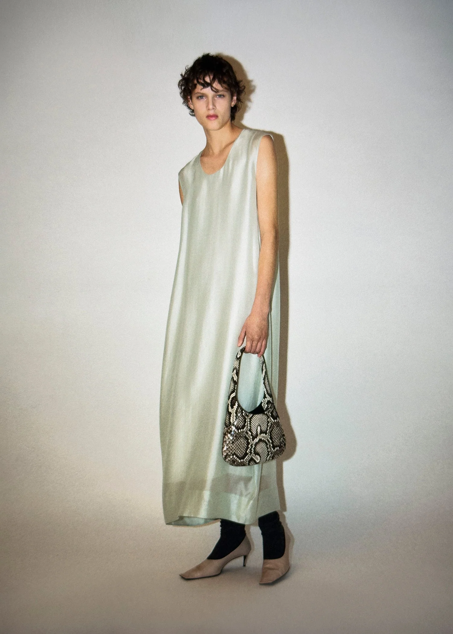 Khaite - Grier Dress in Ice Green - Image 7
