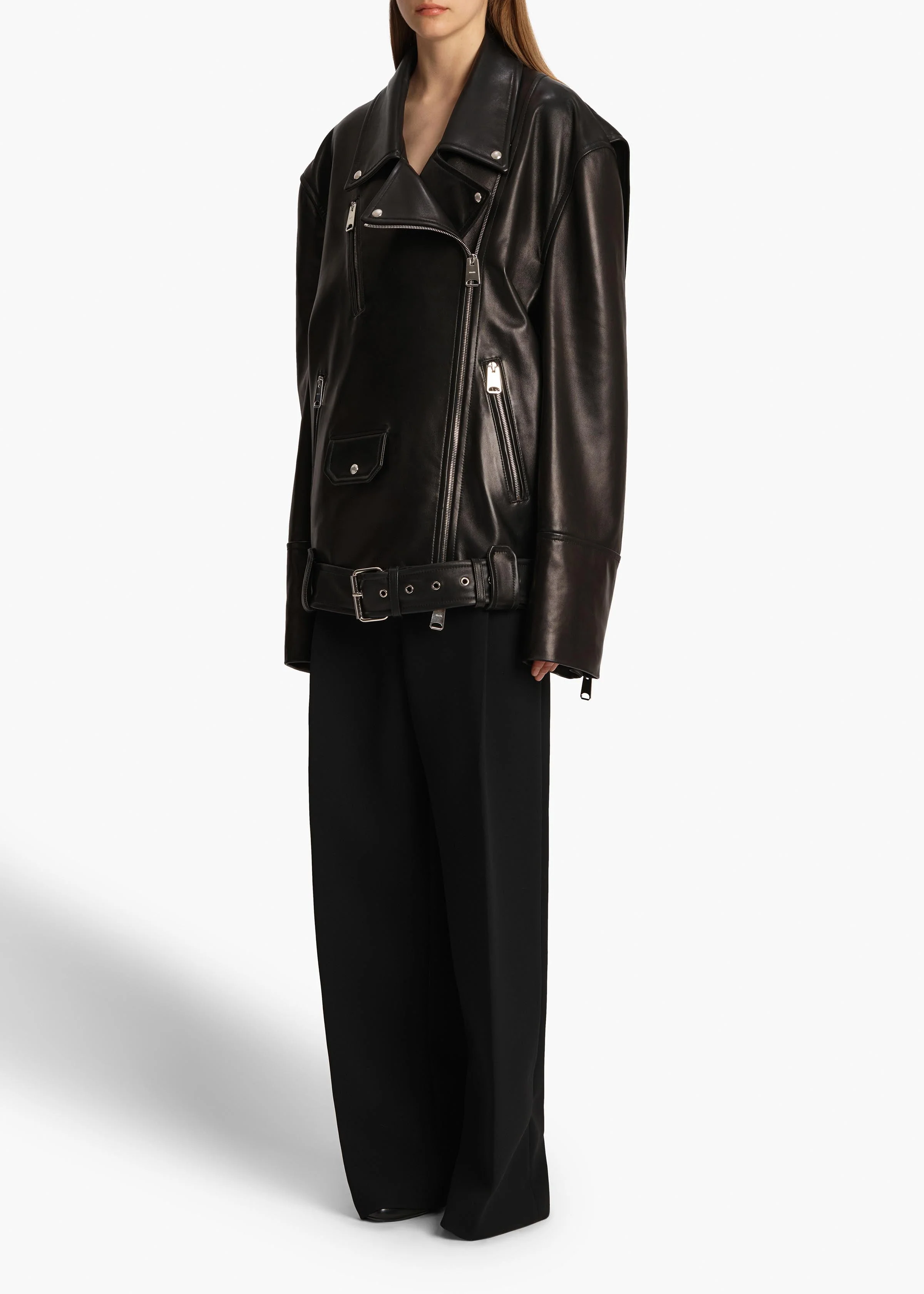 Khaite - Hansel Jacket in Black Leather - Image 2