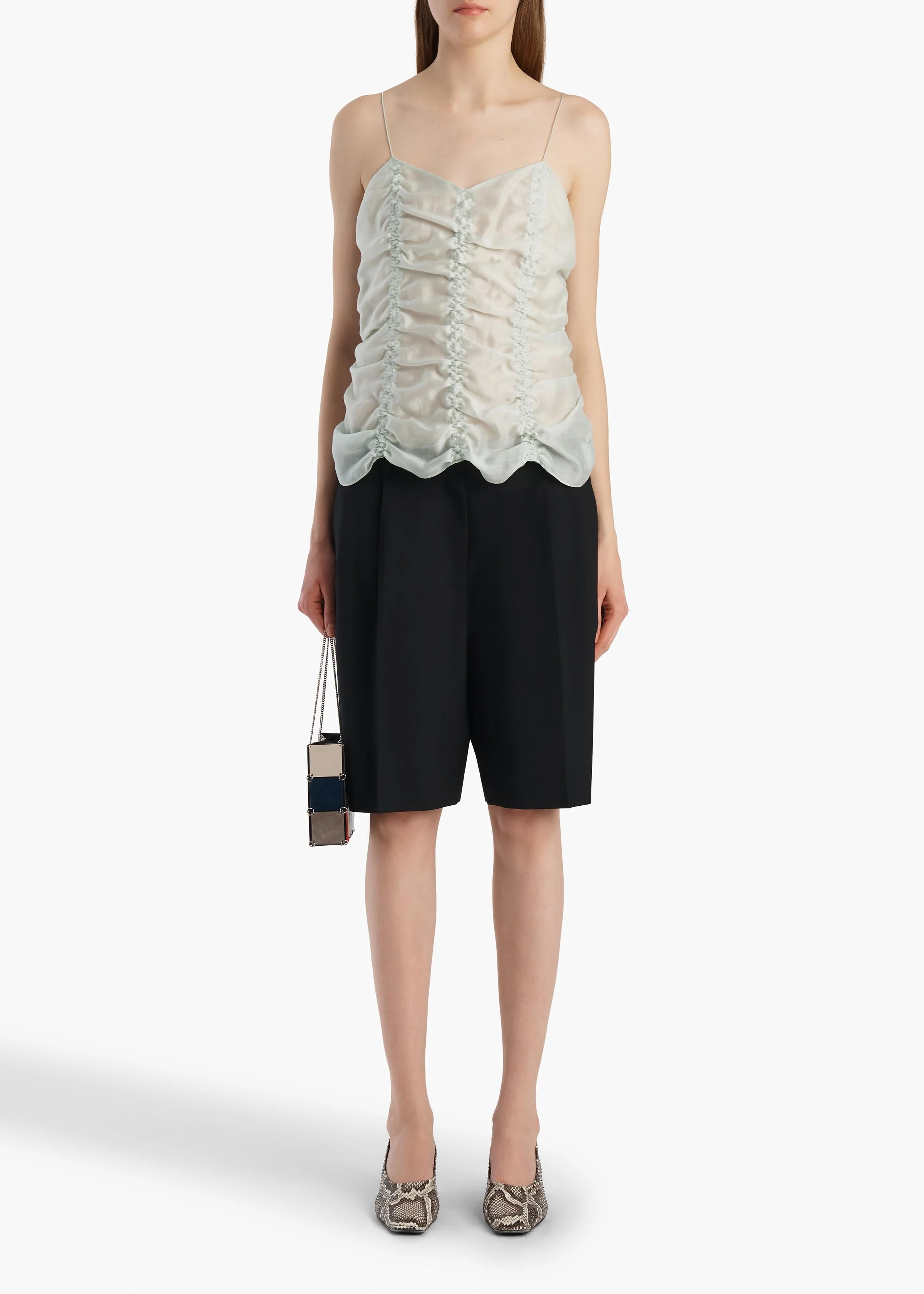 Khaite - Inara Top in Ice Green - Image 2