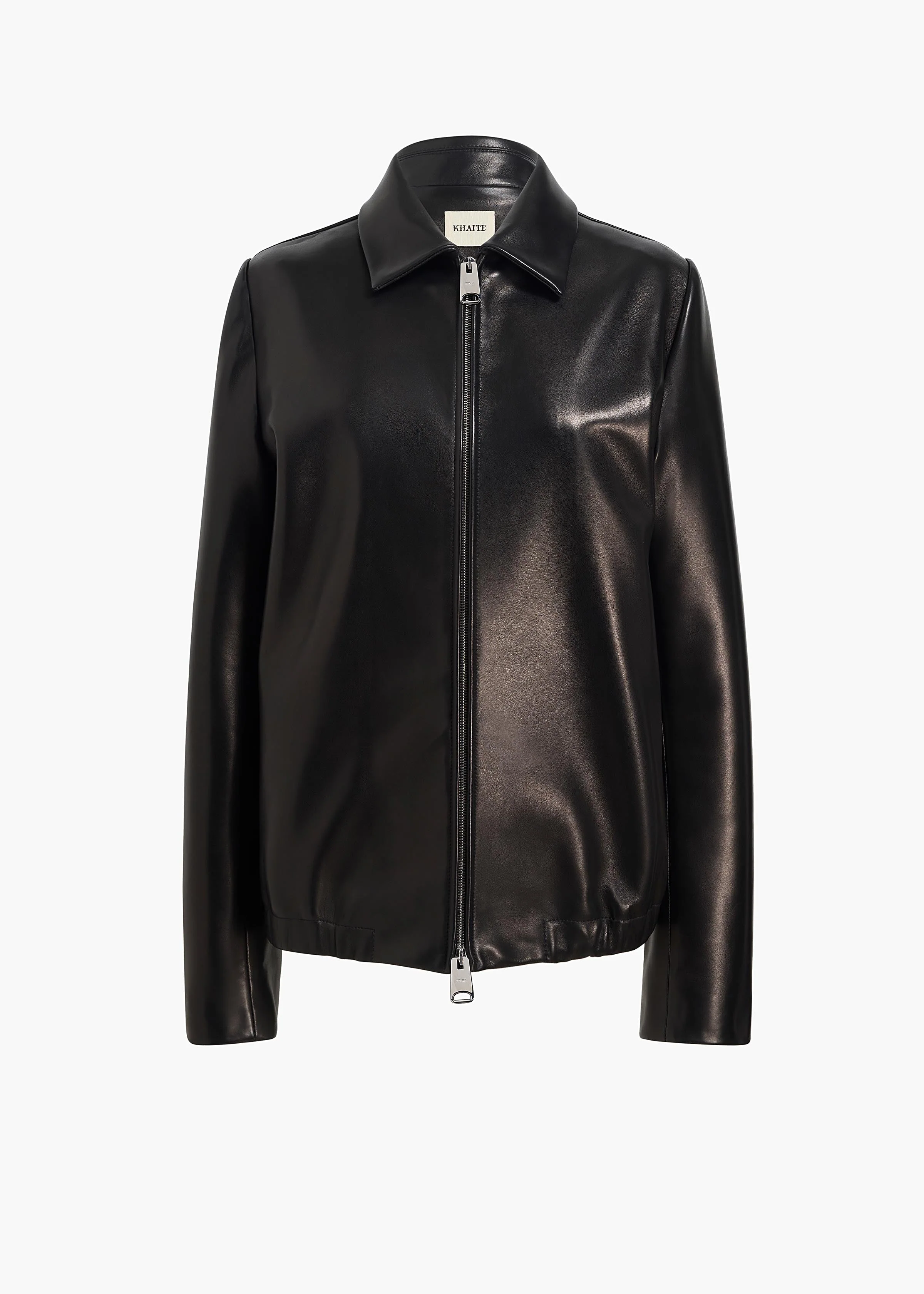 Khaite - Jackson Jacket in Black Leather