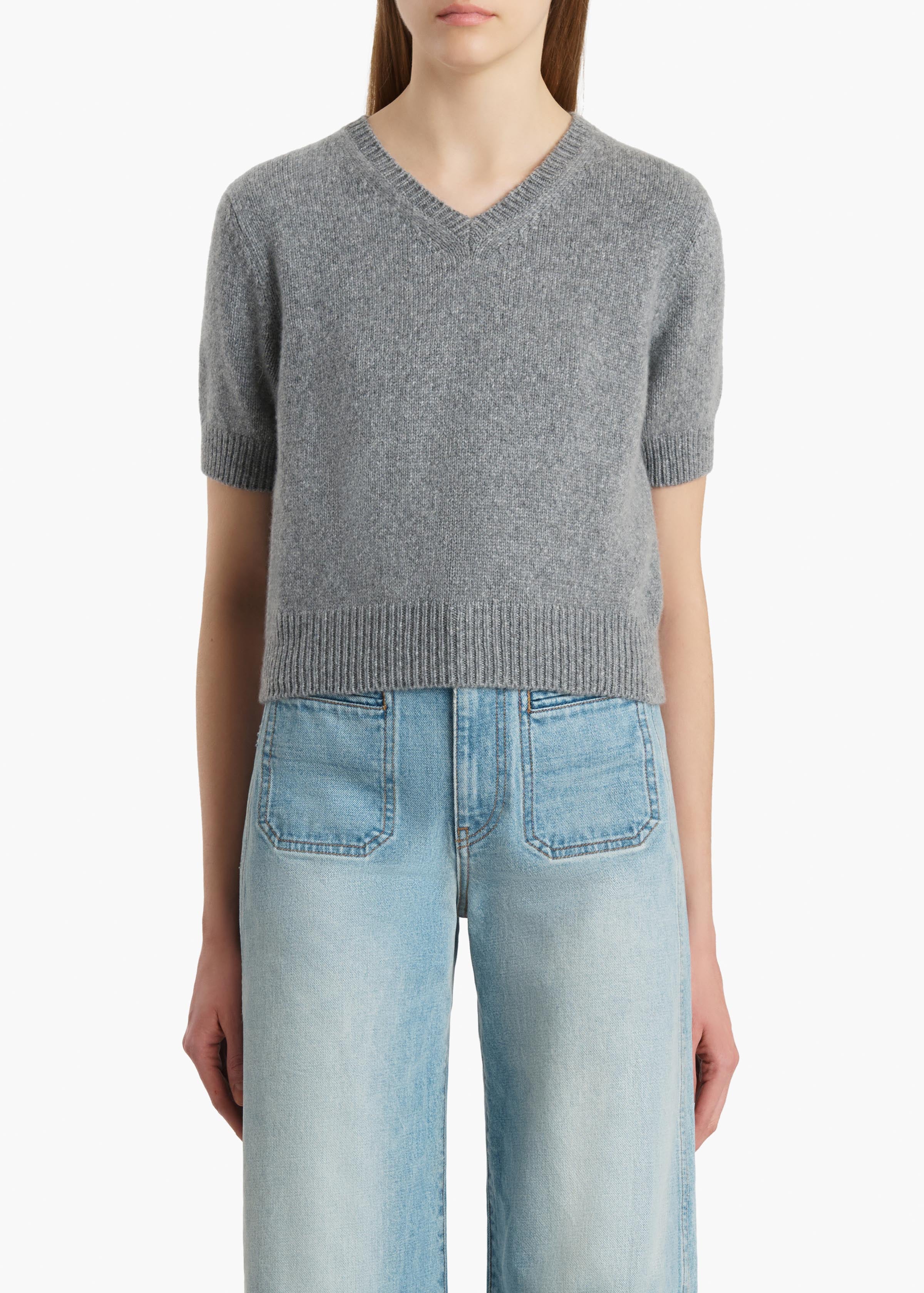Khaite - Jas Sweater in Fog - Image 3