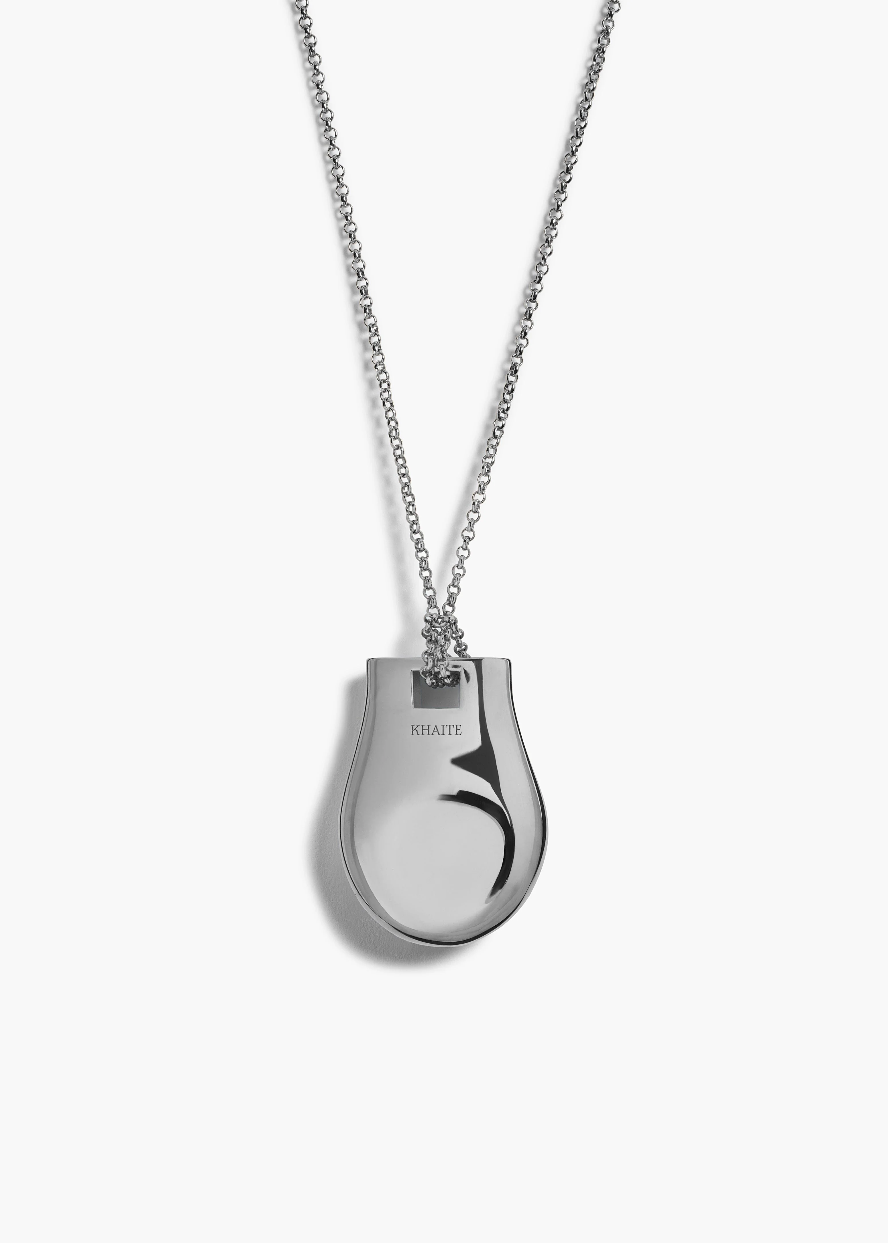 Khaite - Keefe Pendant in Silver - Image 2