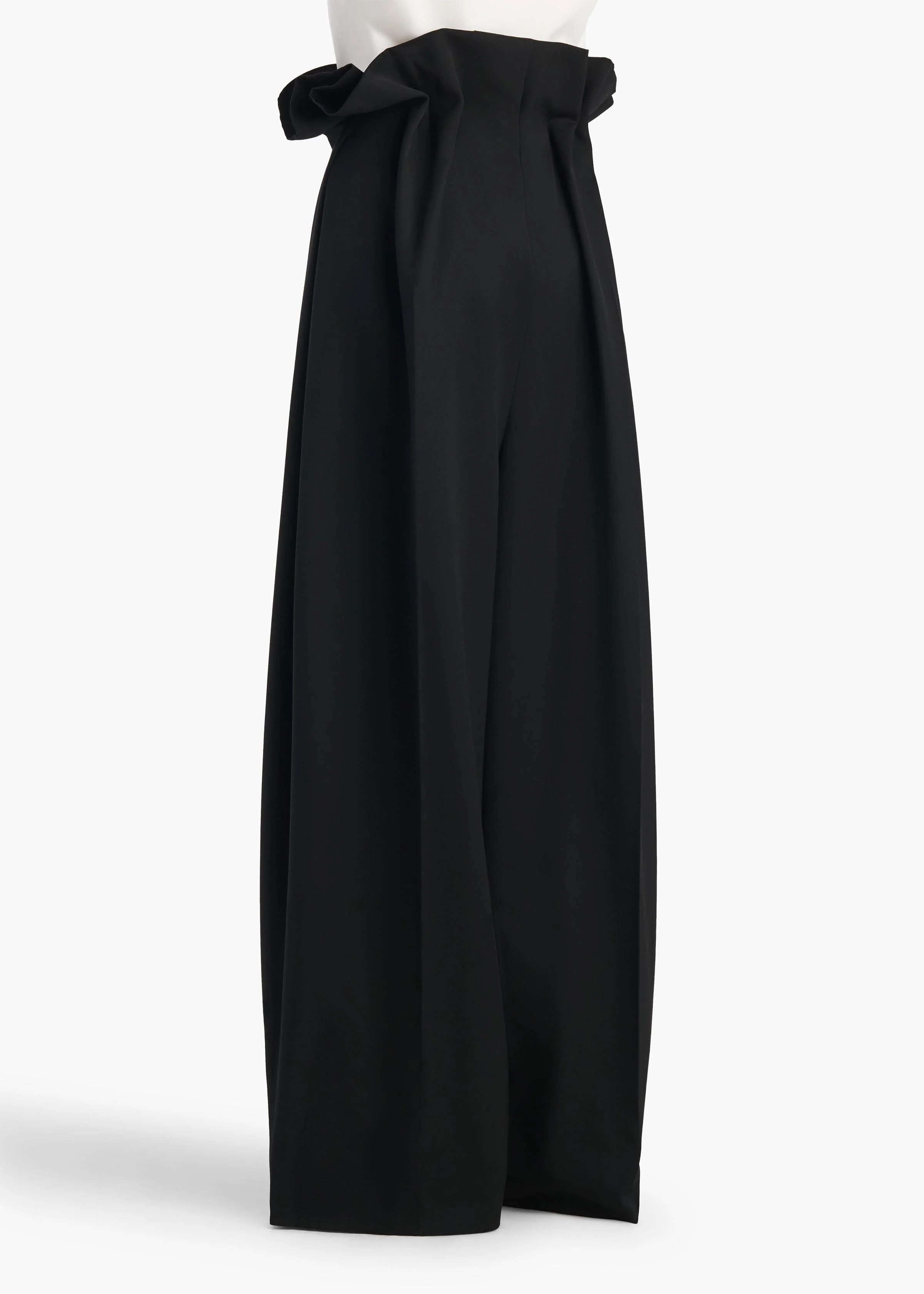 Khaite - Kira Pant in Black Wool - Image 4