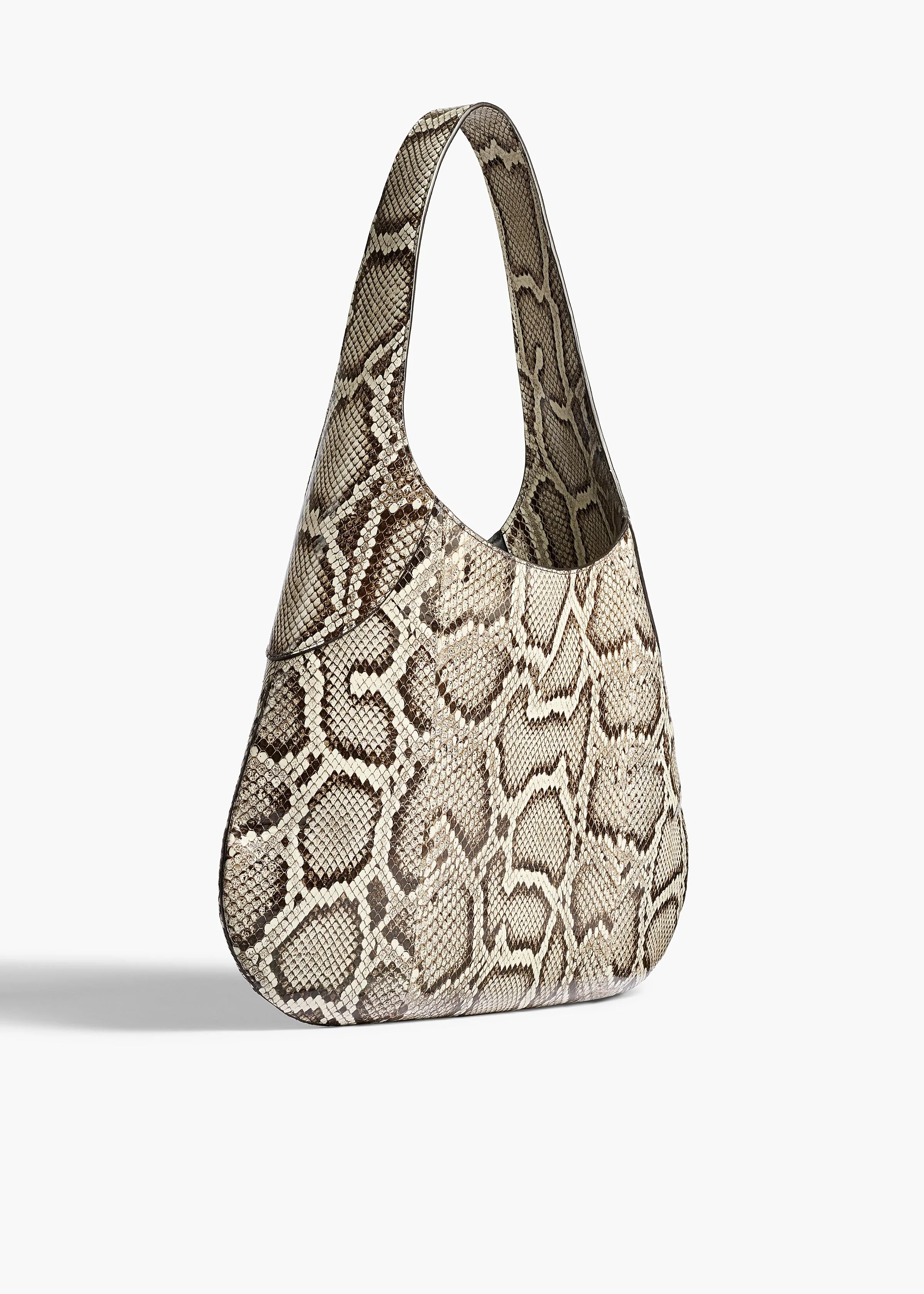 Khaite - Large Joan Hobo in Natural Python - Image 2