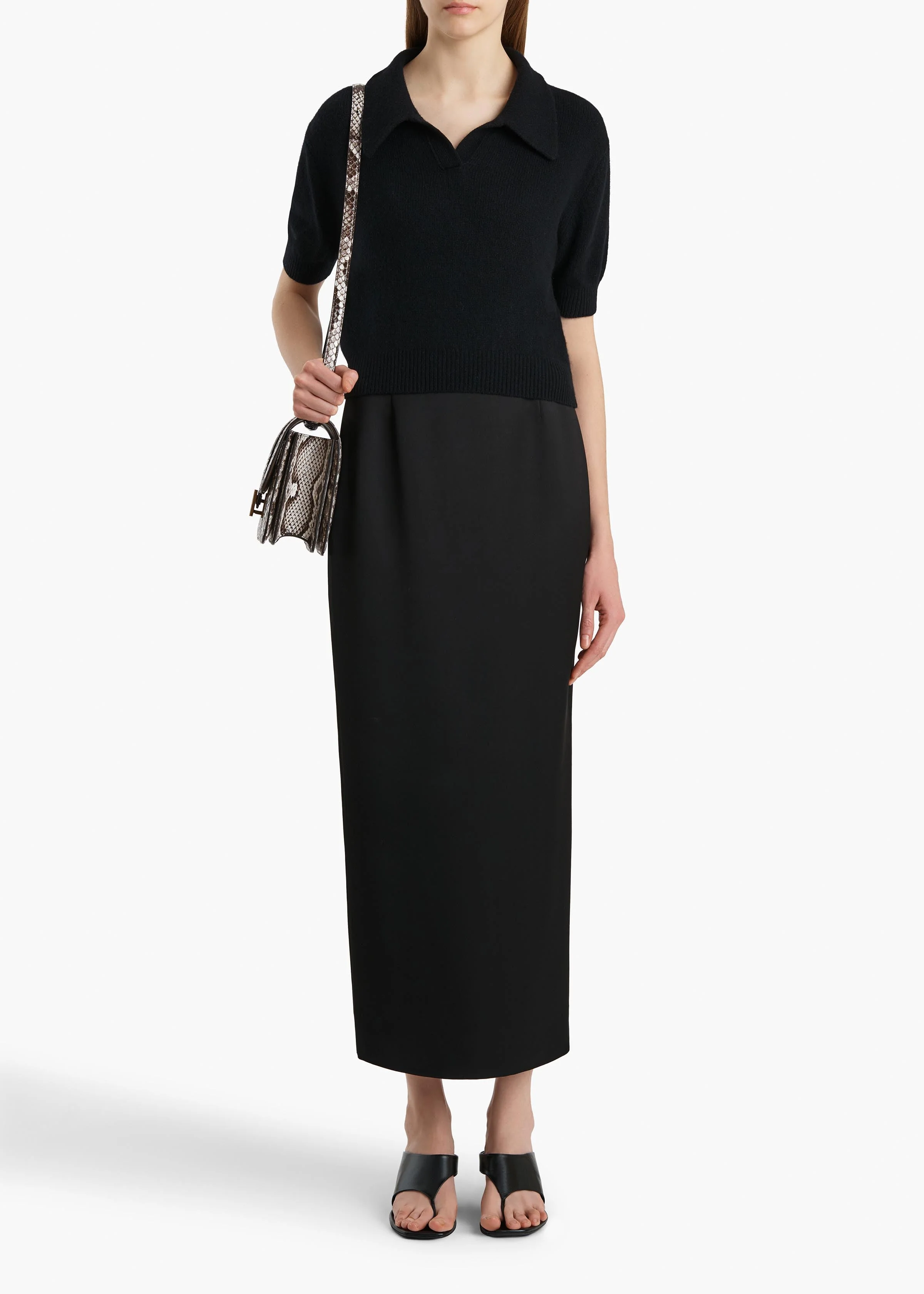 Khaite - Leni Sweater in Black - Image 2