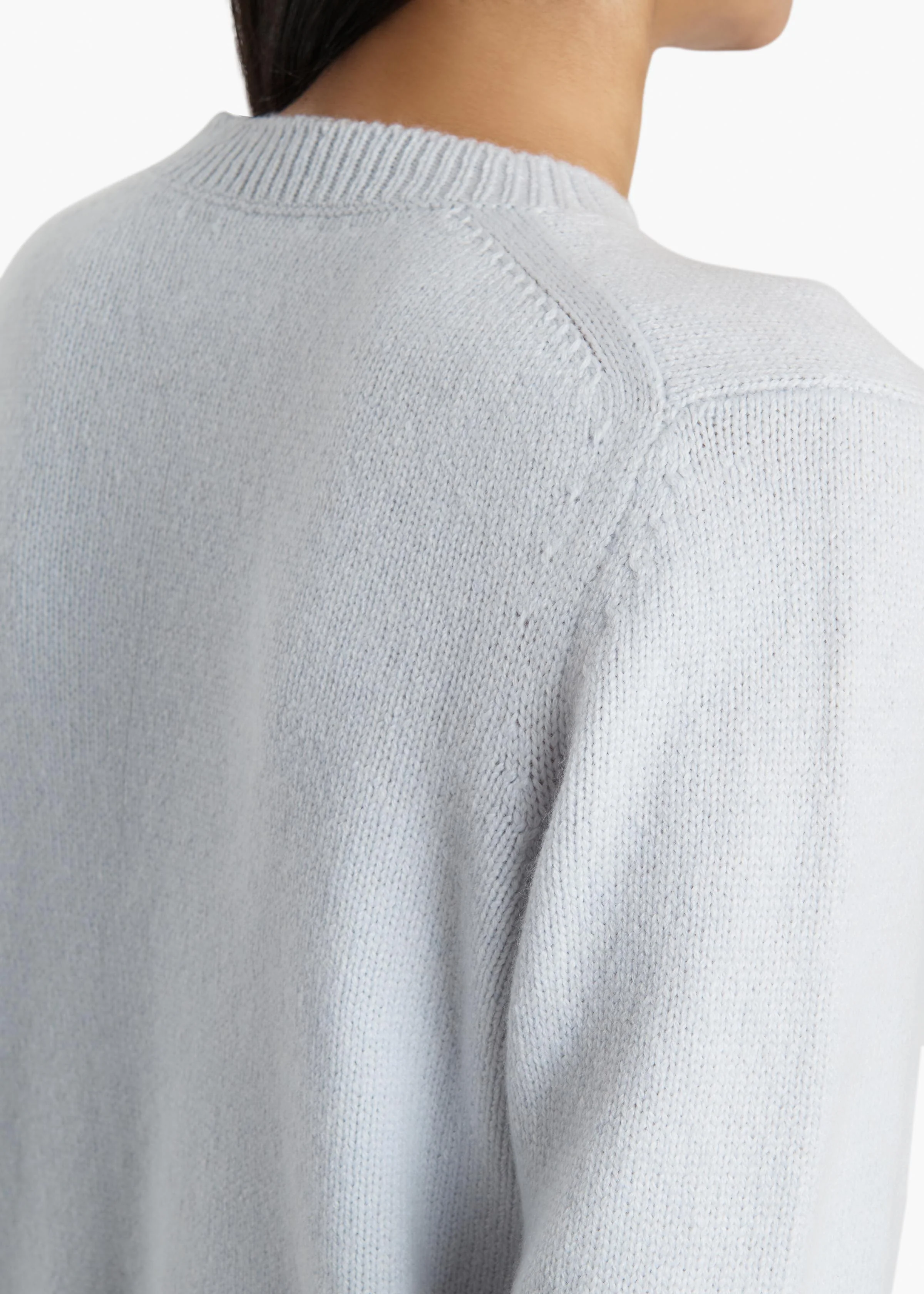 Khaite - Leta Sweater in Ice Blue - Image 6