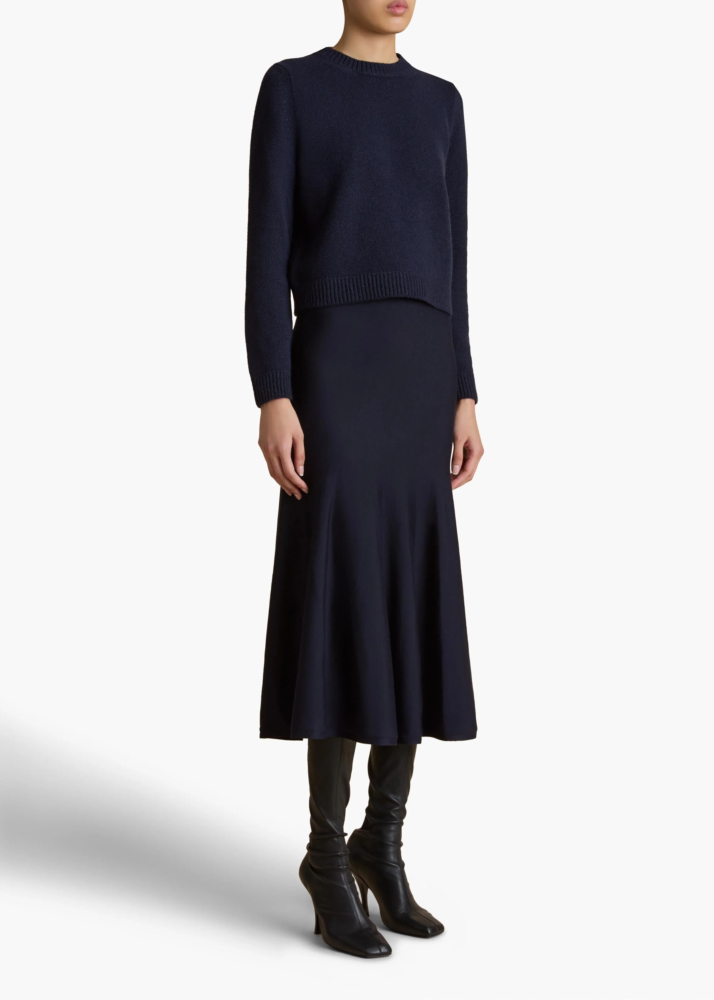 Khaite - Leta Sweater in Midnight - Image 2