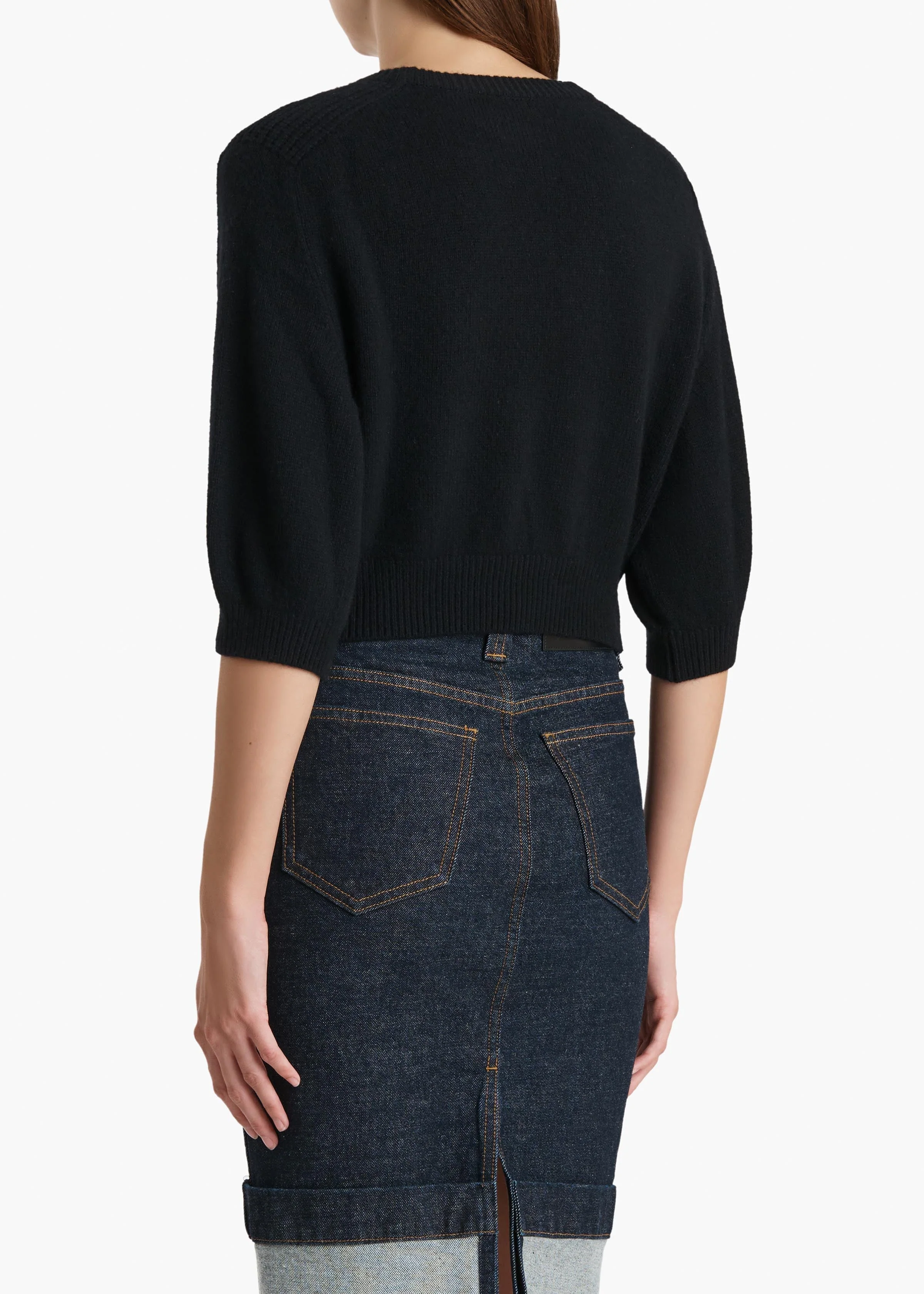 Khaite - Lorelai Sweater in Black - Image 4
