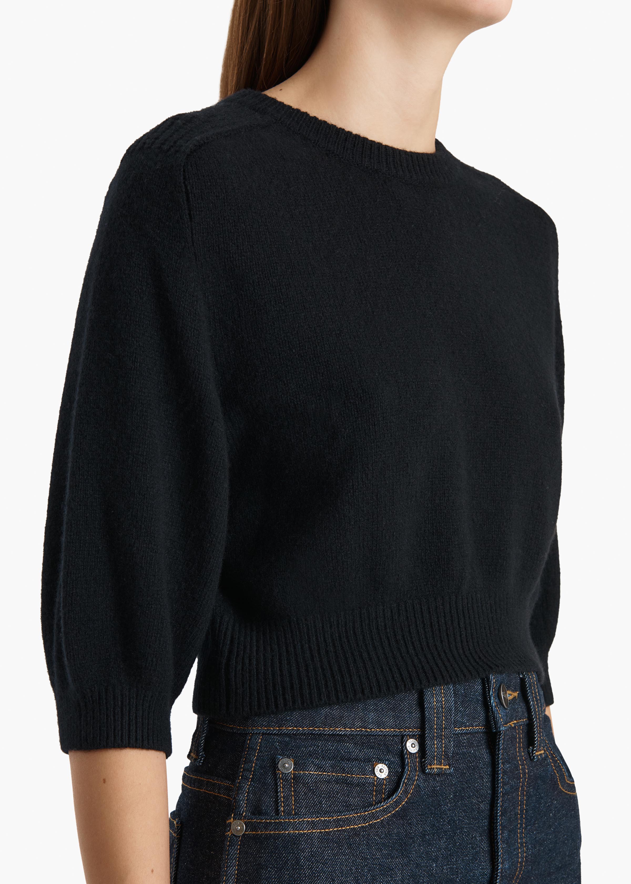 Khaite - Lorelai Sweater in Black - Image 5