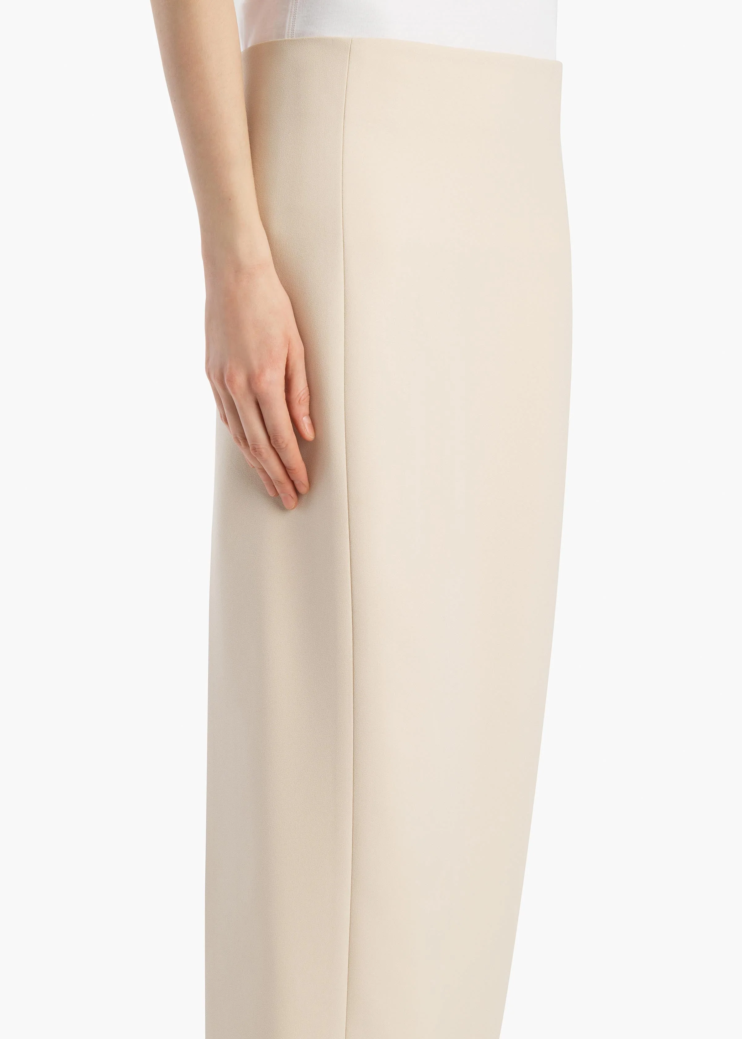 Khaite - Lyle Skirt in Ivory Glow - Image 5
