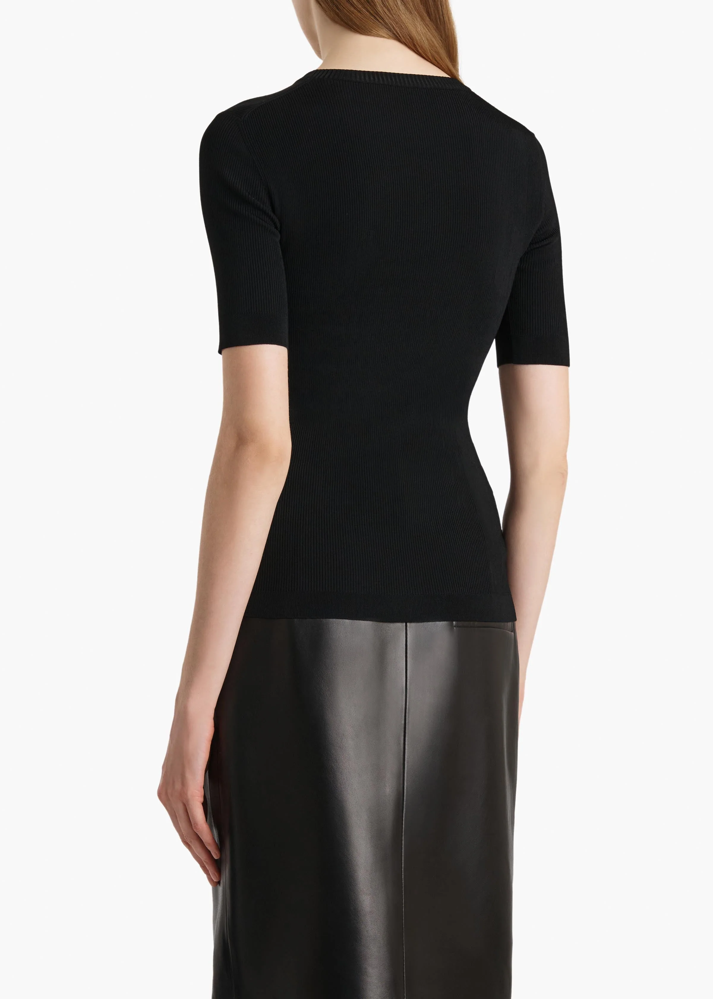 Khaite - Maj Top in Black - Image 4