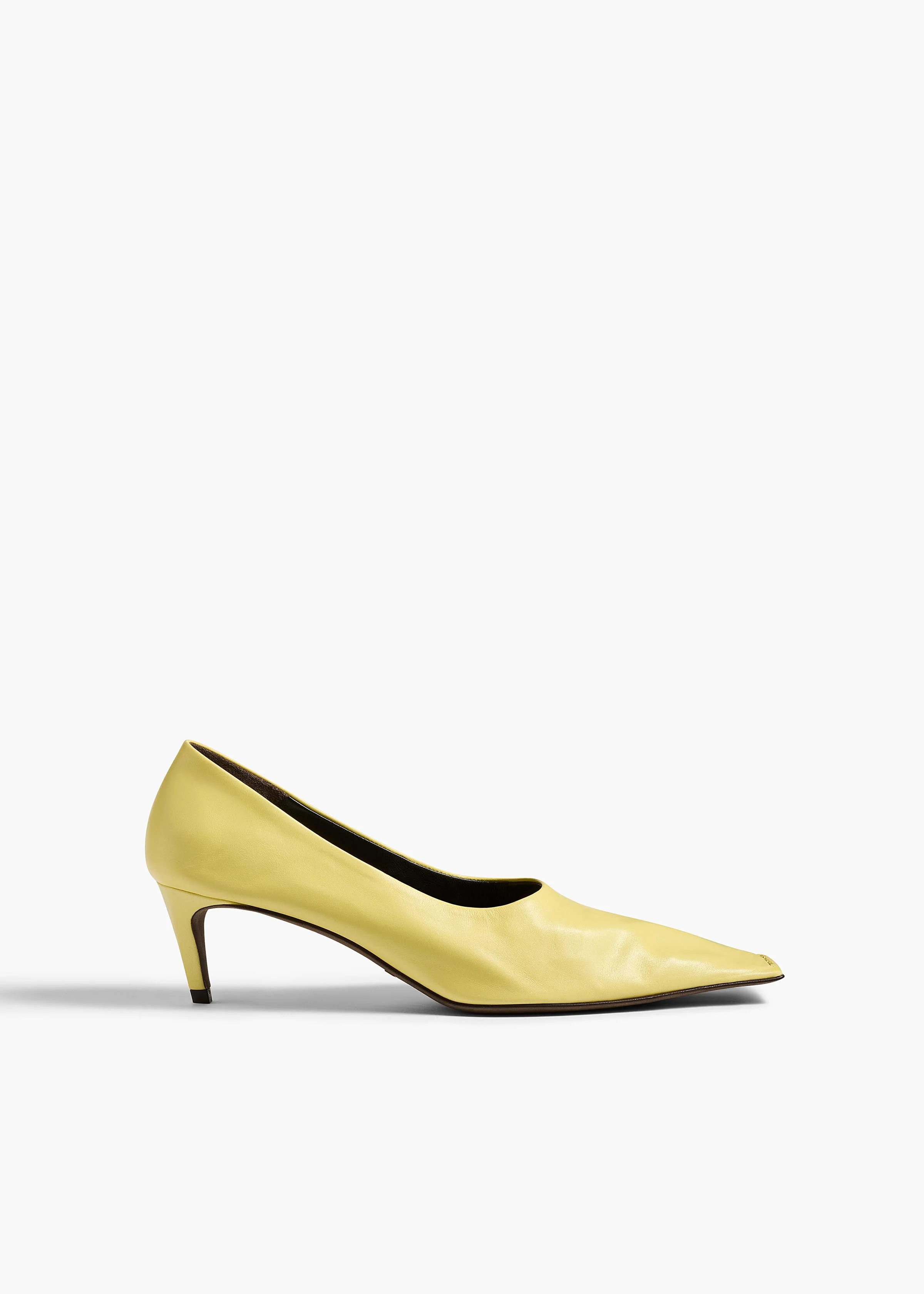 Khaite - Marlene Pump in Pale Yellow - Image 2