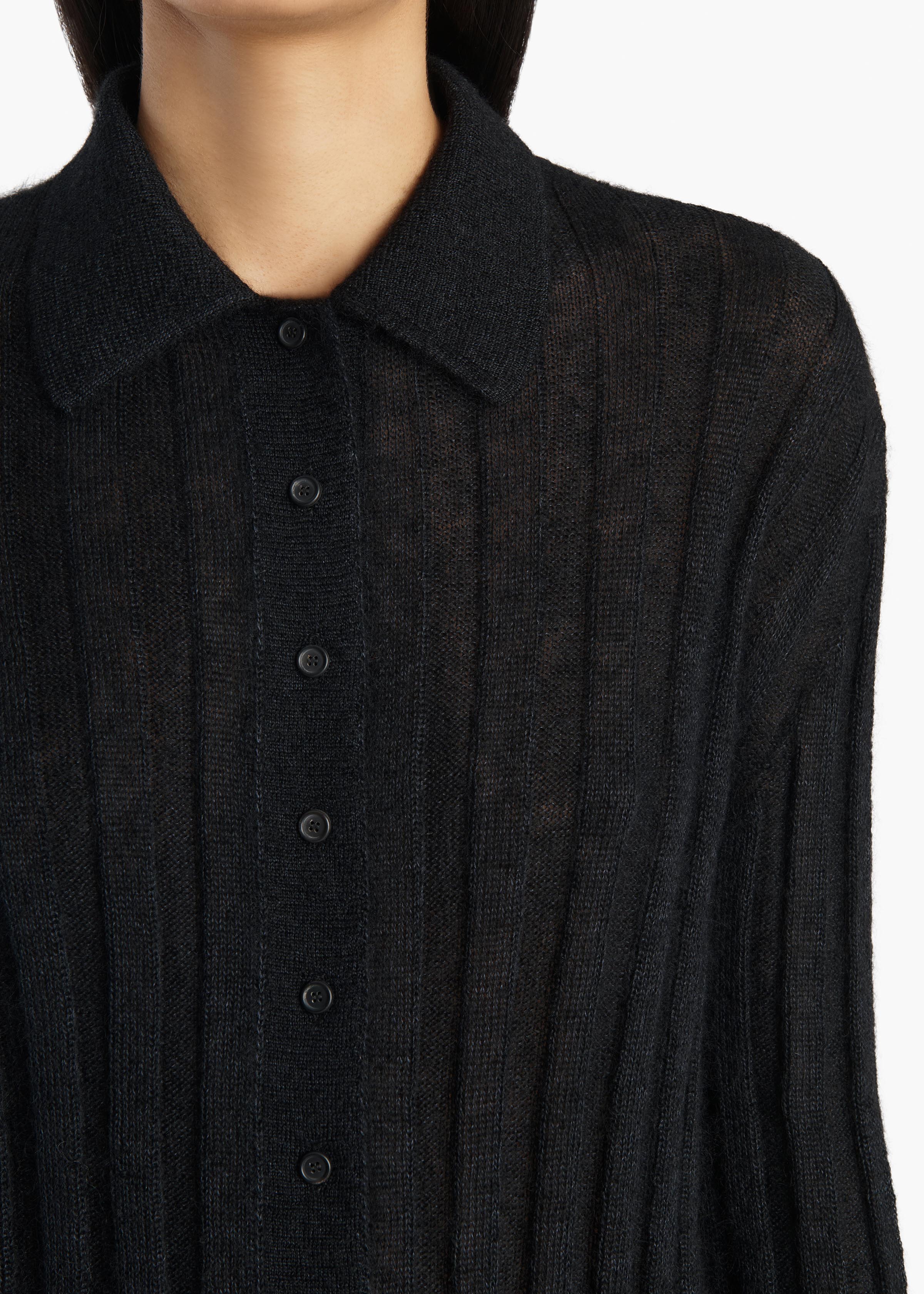 Khaite - Meadow Sweater in Black - Image 5