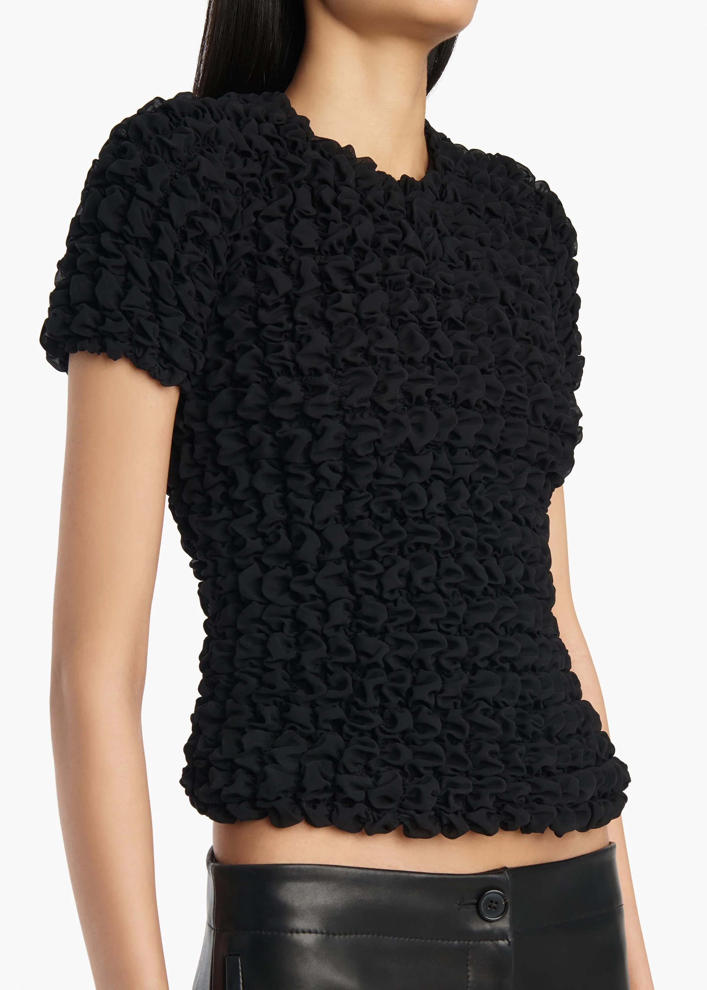 Khaite - Polly Top in Black - Image 5