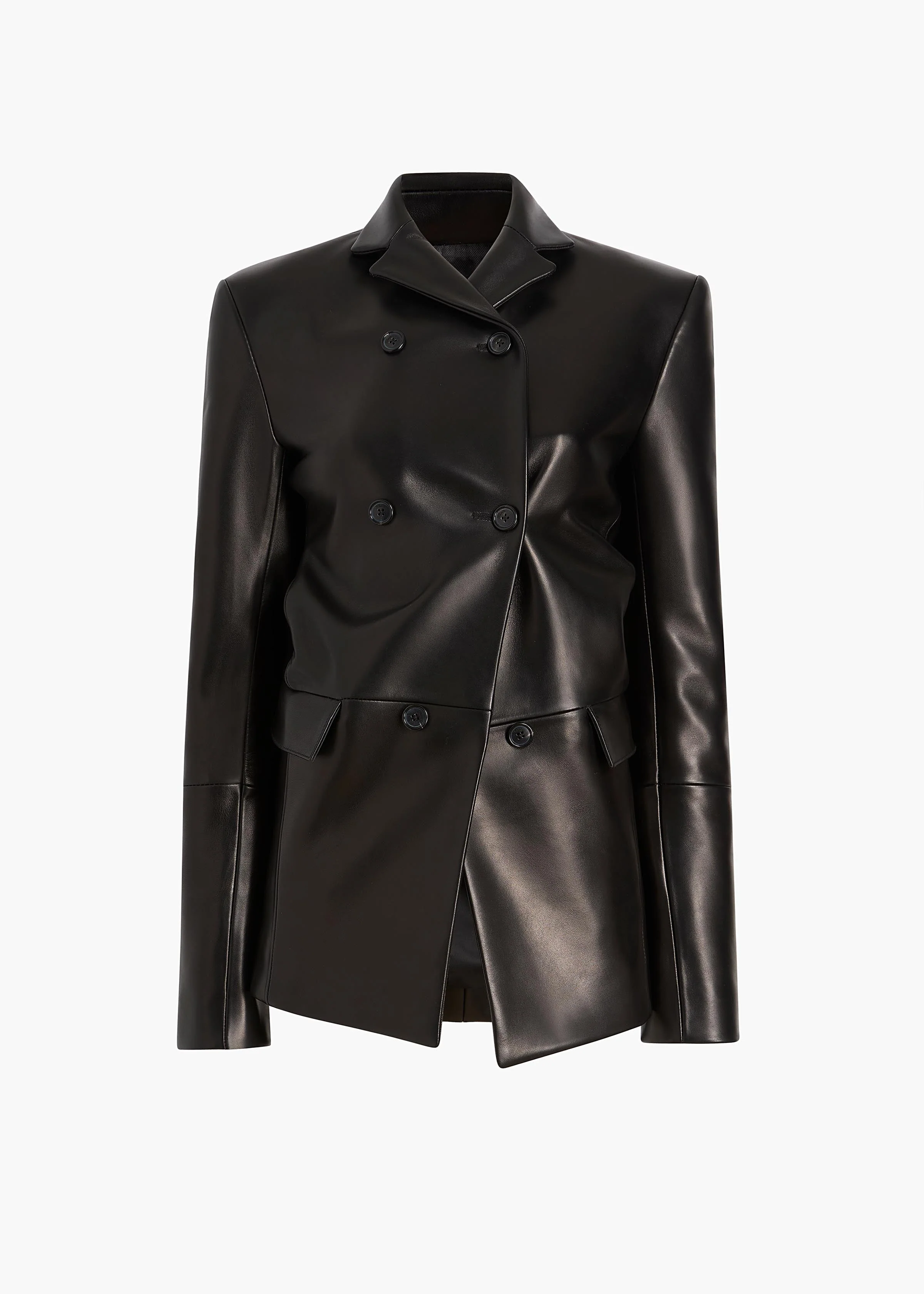 Khaite - Rolo Jacket in Black Leather