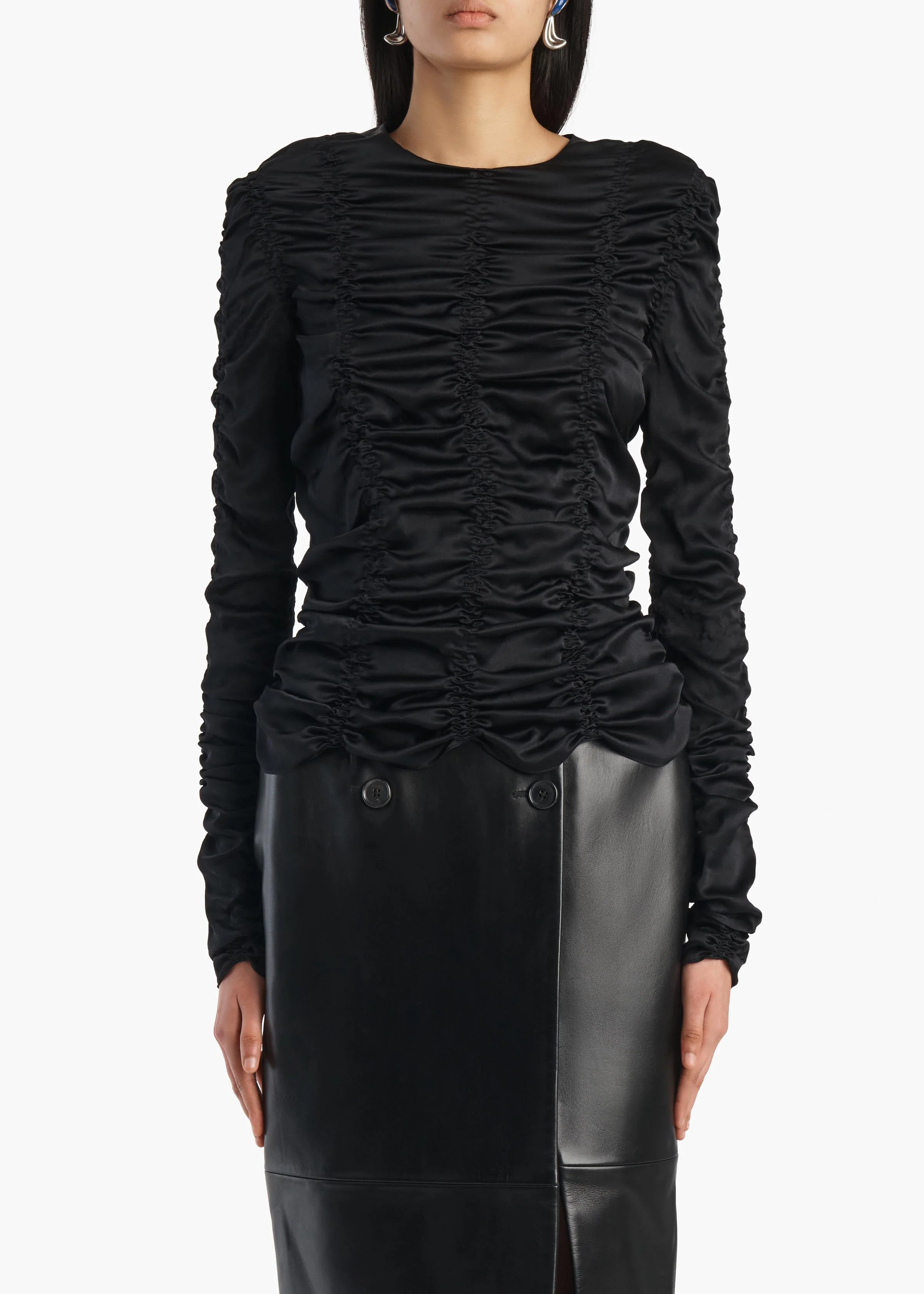 Khaite - Rory Top in Black - Image 3