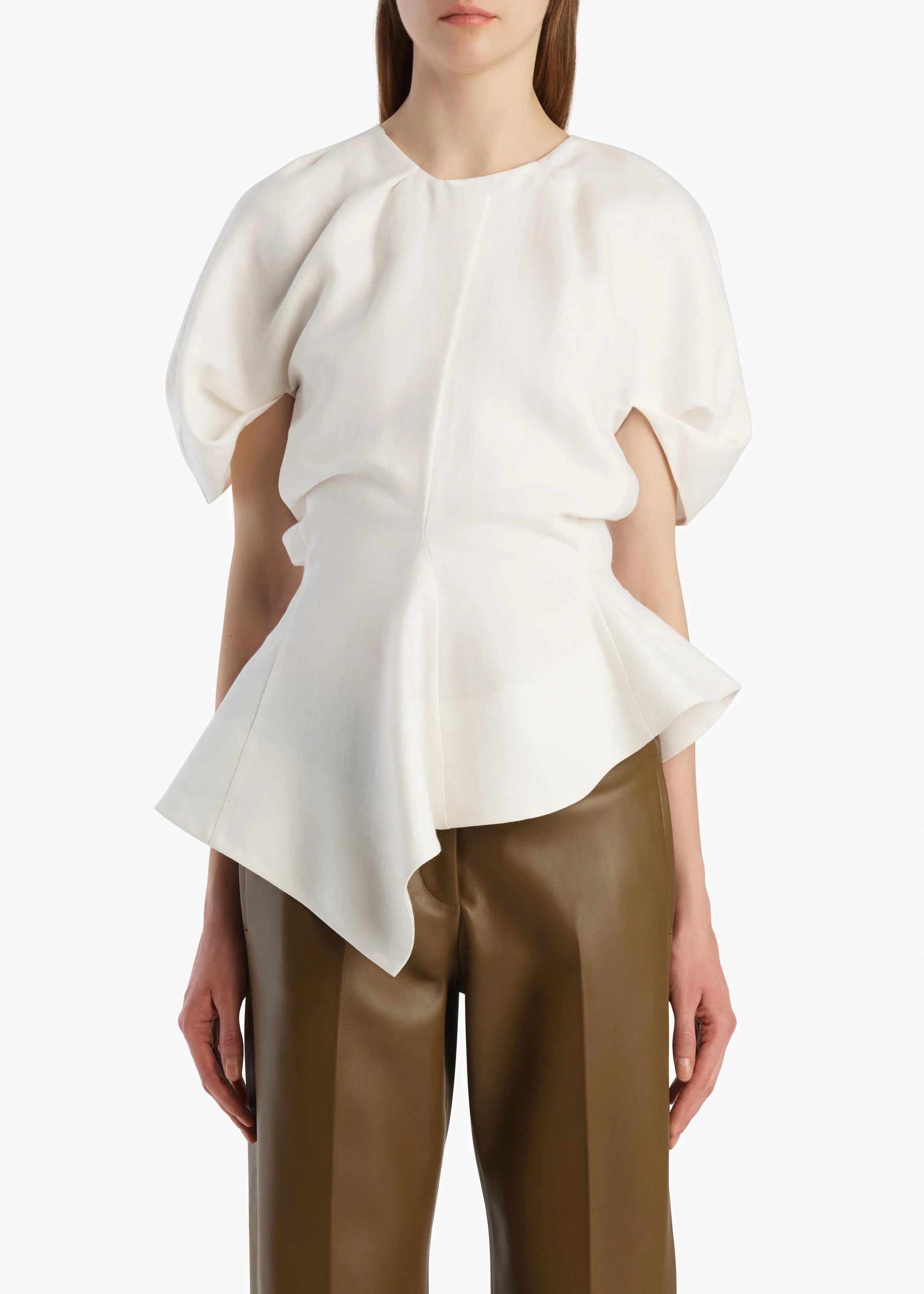 Khaite - Rumi Top in Natural - Image 3