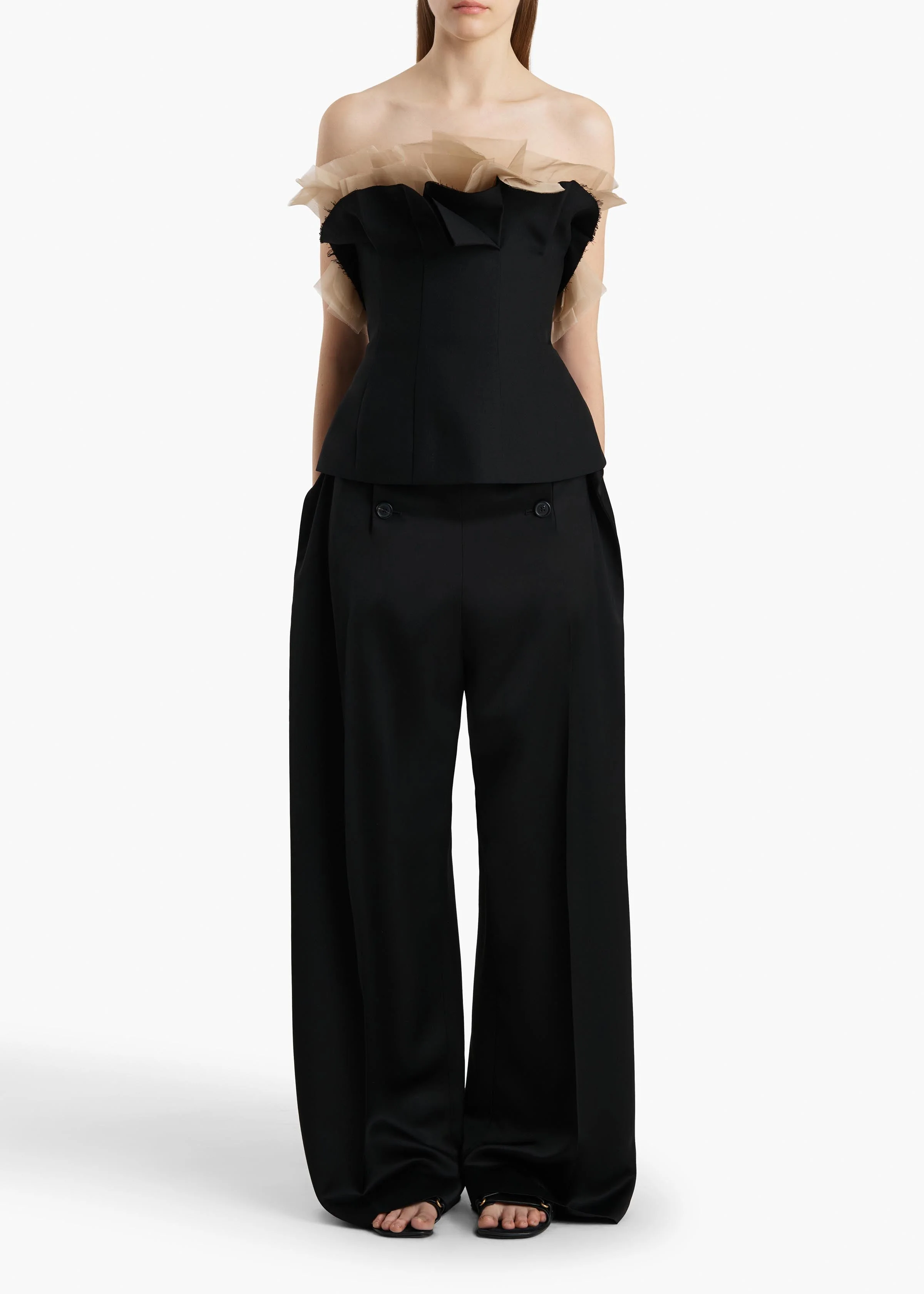 Khaite - Sal Top in Black - Image 2