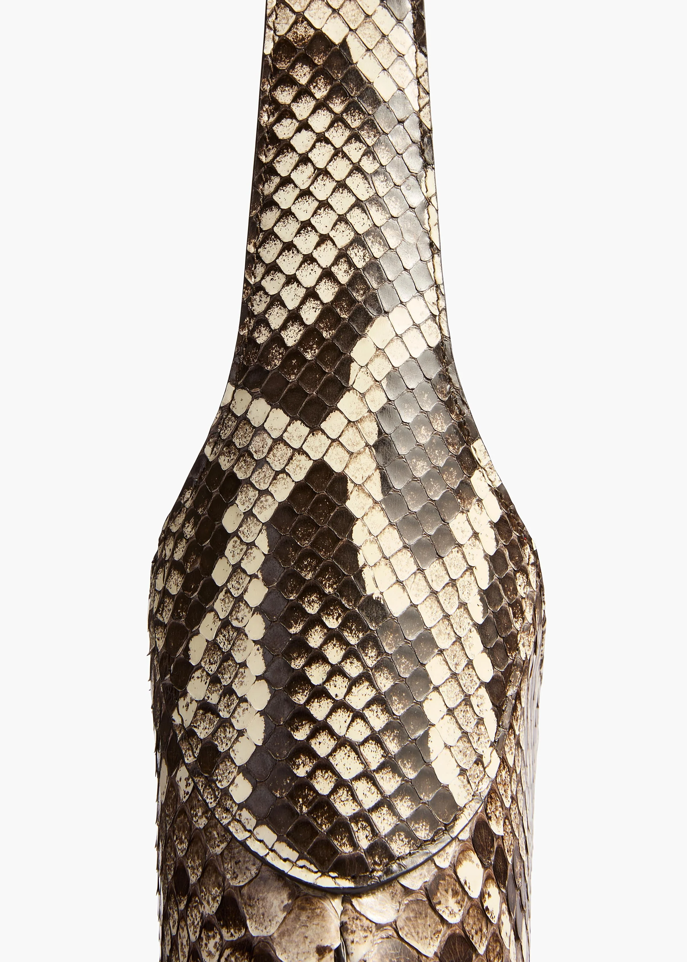 Khaite - Small Joan Hobo in Natural Python - Image 4