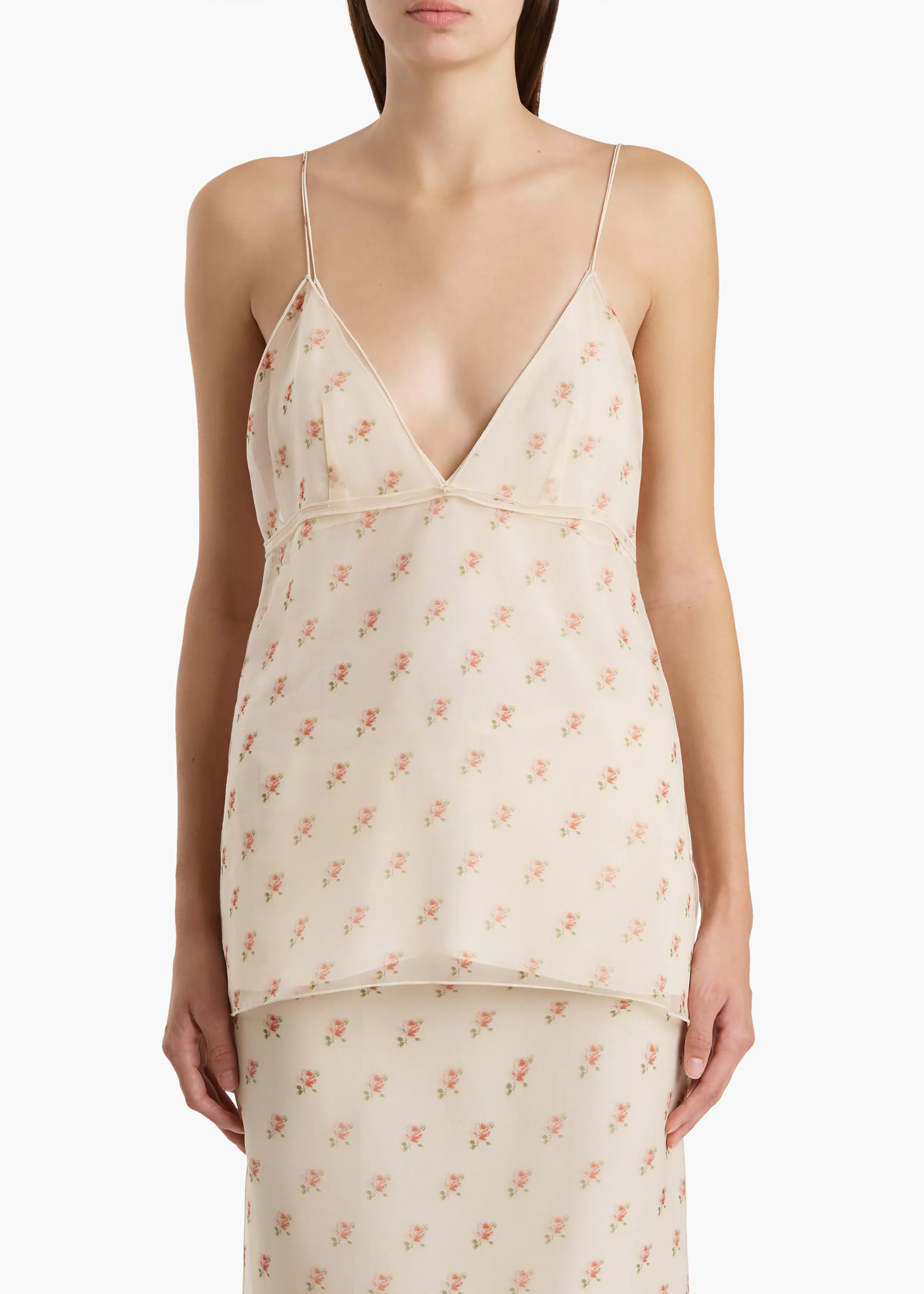 Khaite - Timy Top in Soft Pink - Image 3