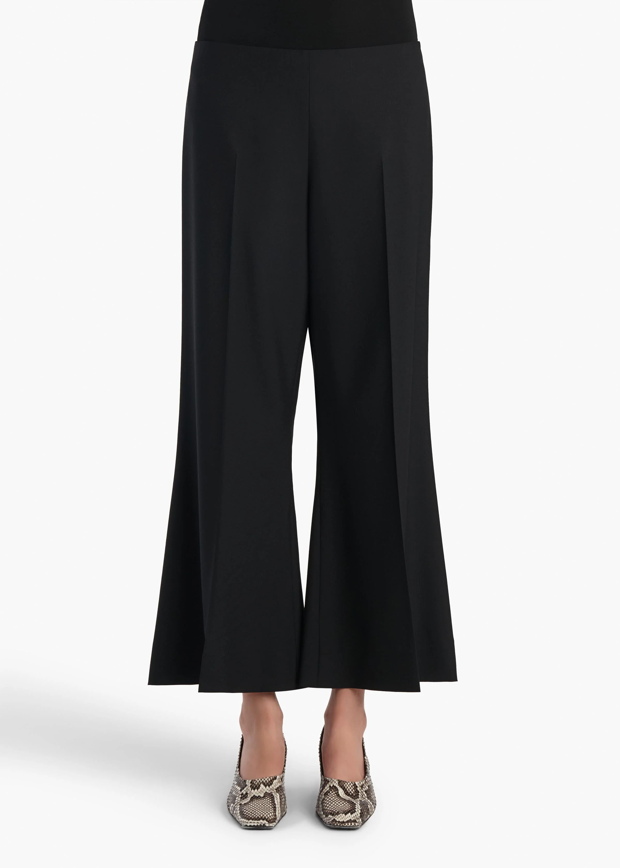Khaite - Walter Pant in Black Wool - Image 3