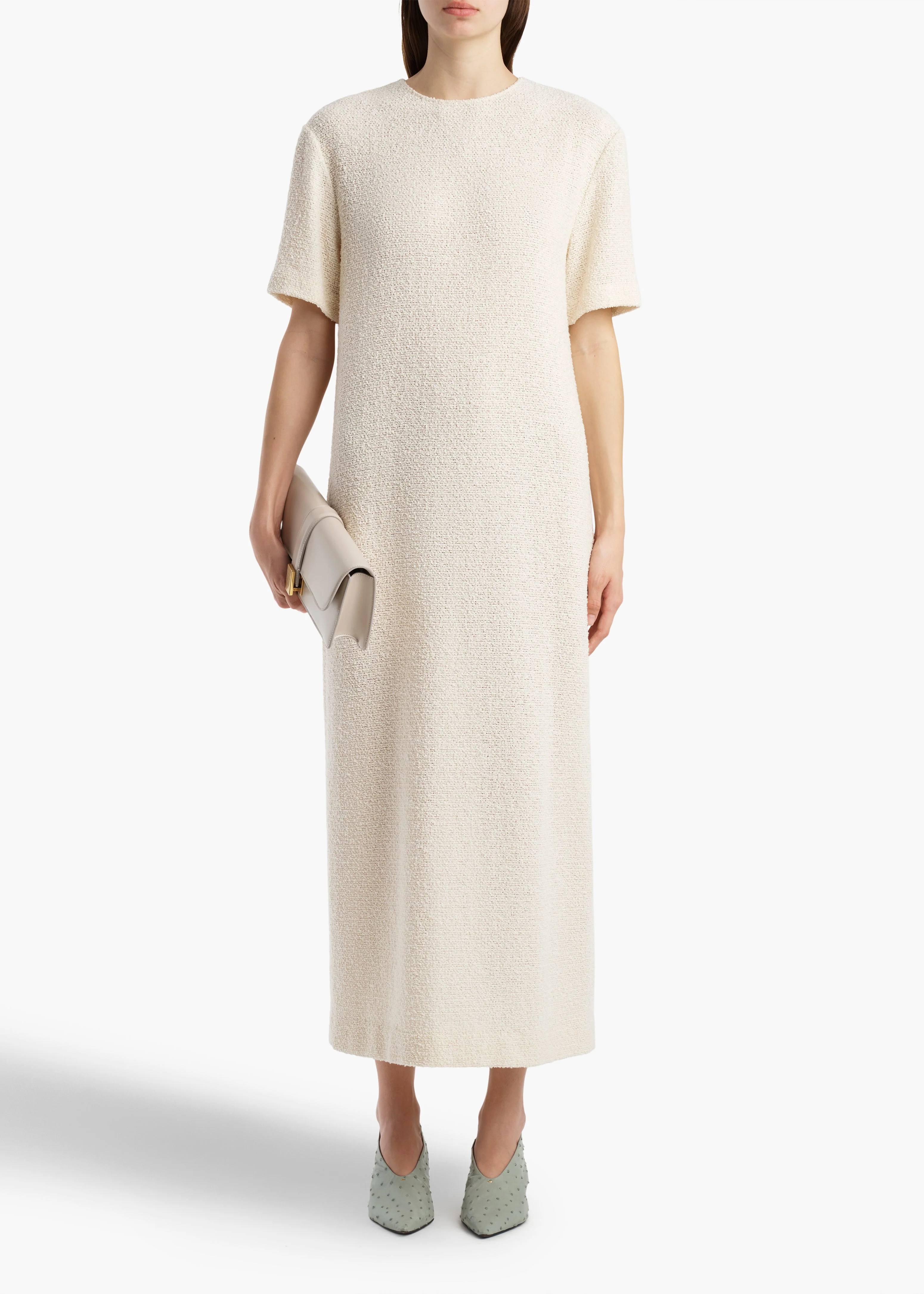 Khaite - Webber Dress in Natural - Image 2