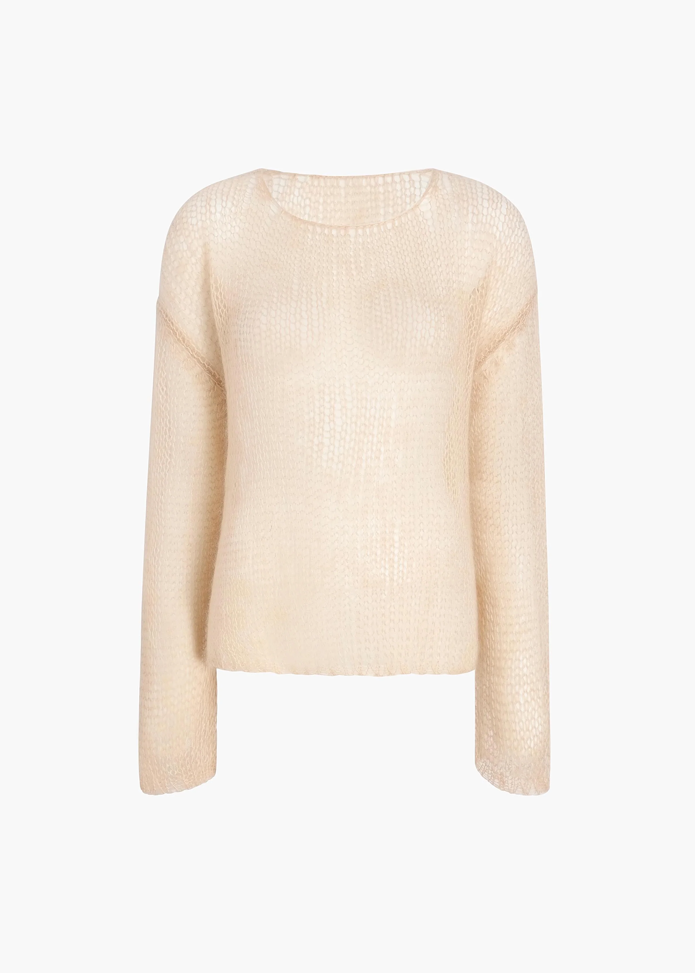 Khaite - Wendy Sweater in Light Beige