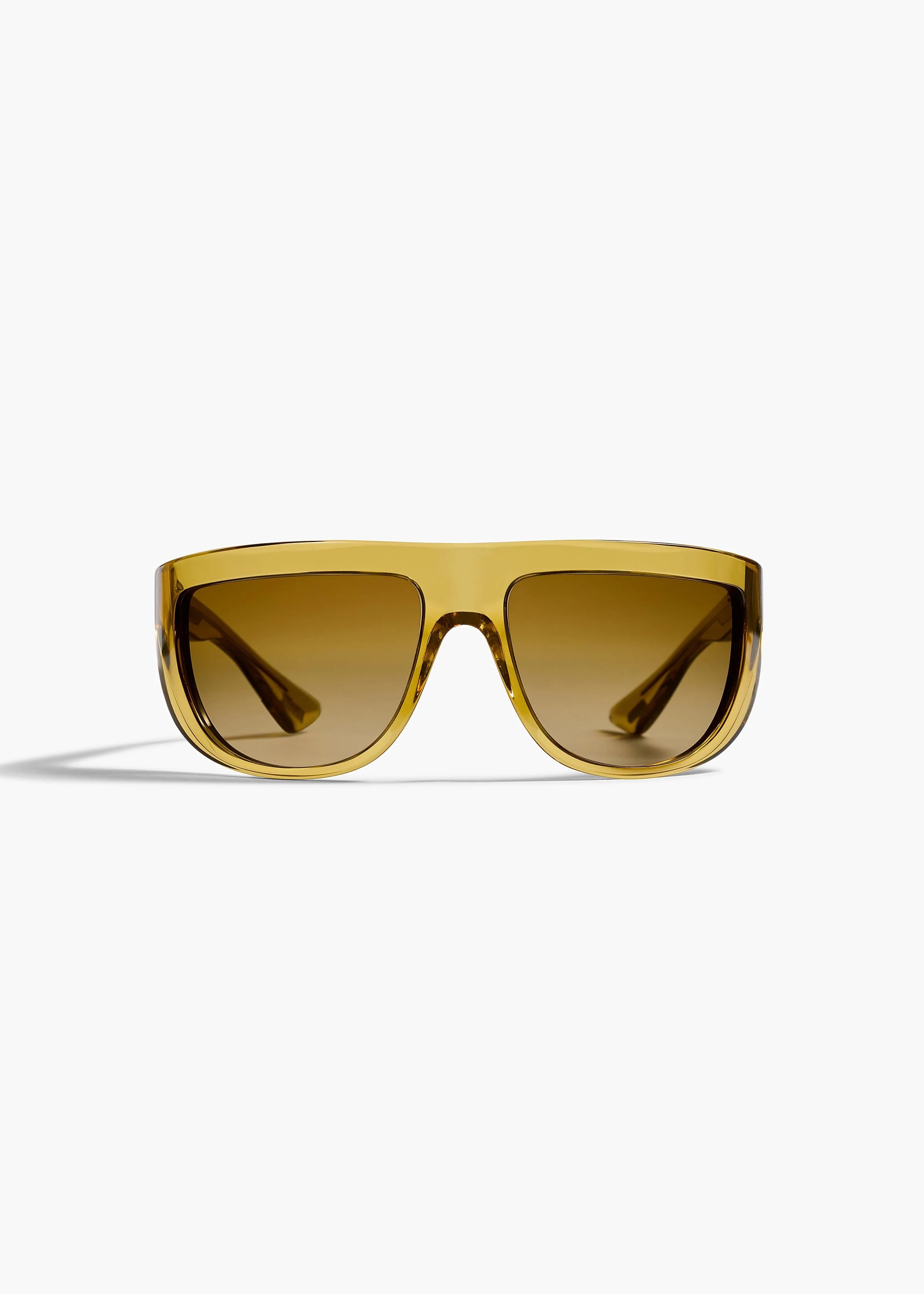 Khaite - x Oliver Peoples 1974C in Dark Honey and Amaretto Gradient