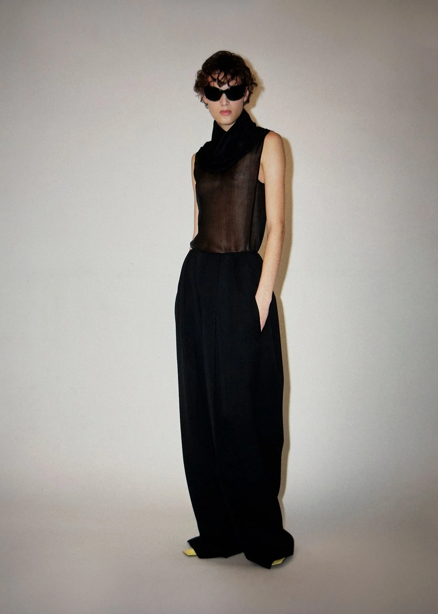 Khaite - Zelda Top in Black - Image 7