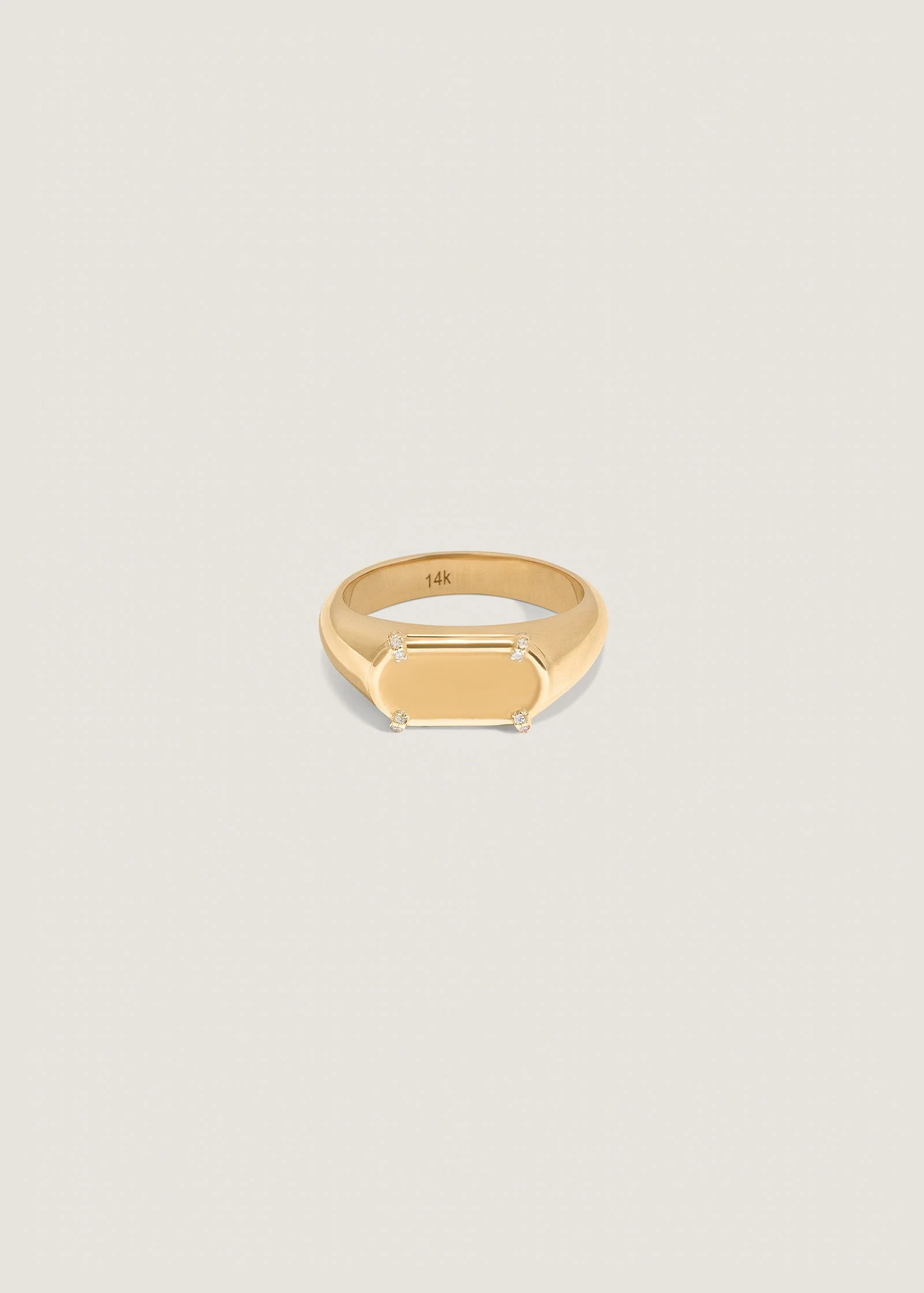 Kinn - Harlow Oval Signet Ring - Image 2