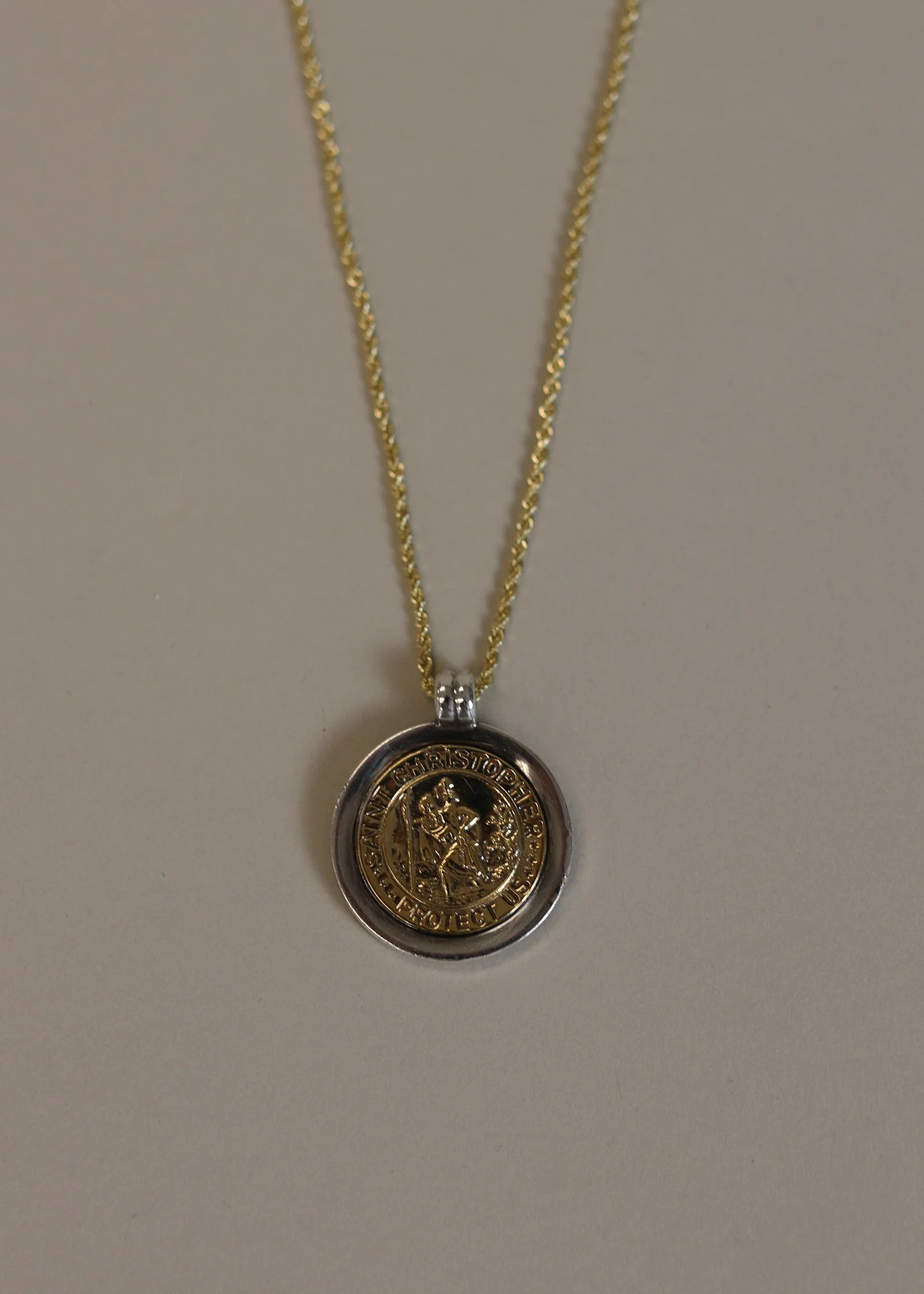 Kinn - Vintage 18k Tiffany Coin Pendant - Image 2