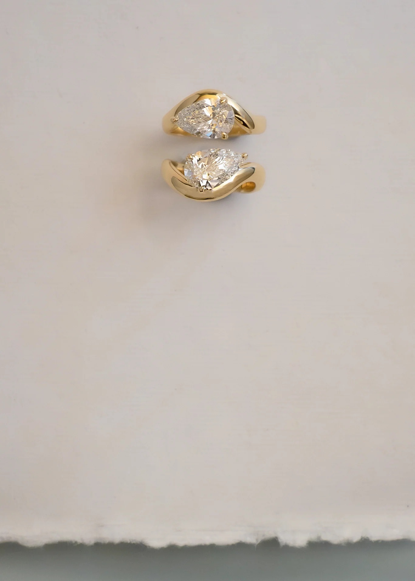 Kinn - Kira Pear Ring Diamond - Image 8