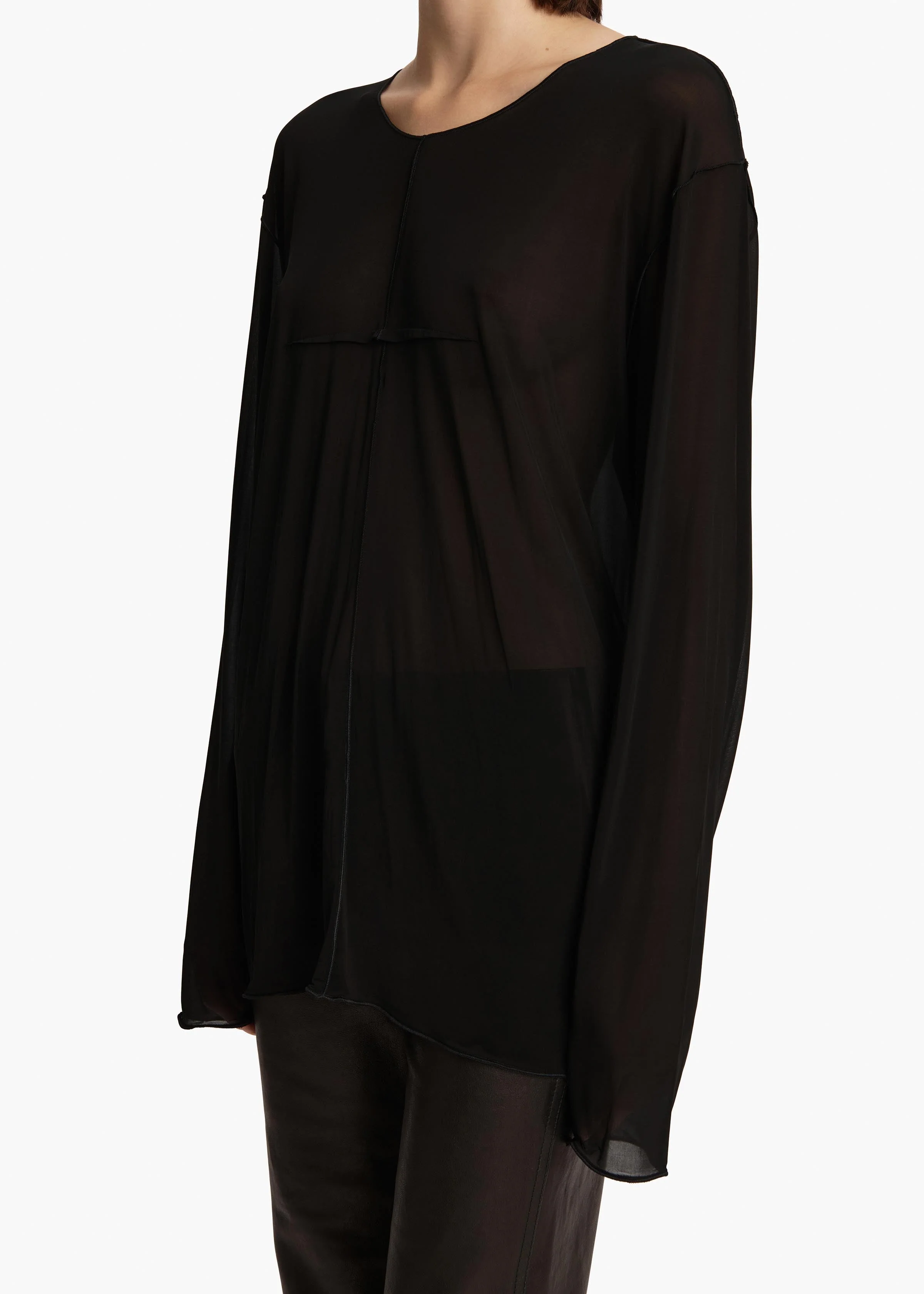 Khaite - Kit Top in Black - Image 13