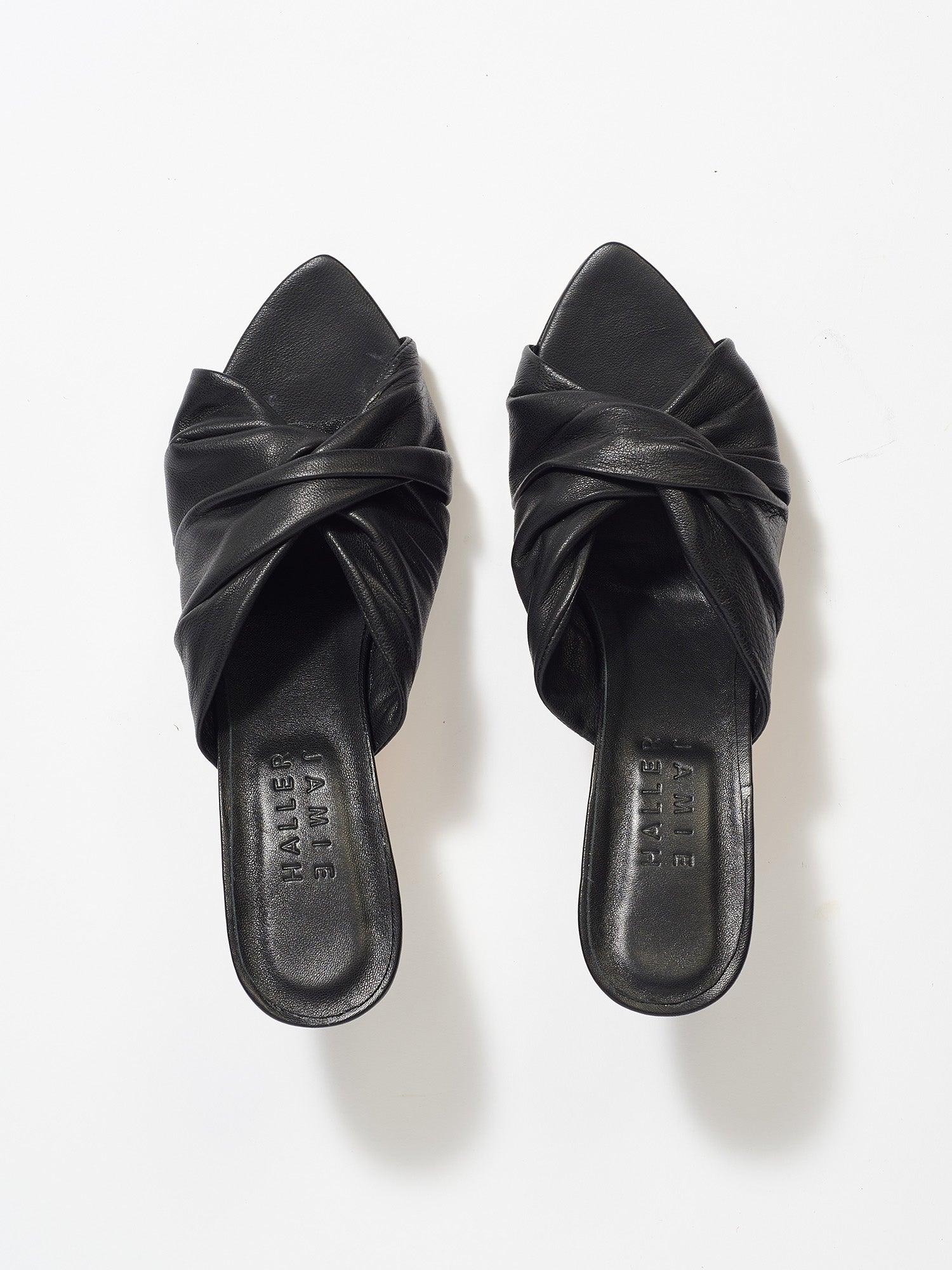 Jamie Haller - The Knot Heel in Black - Image 2