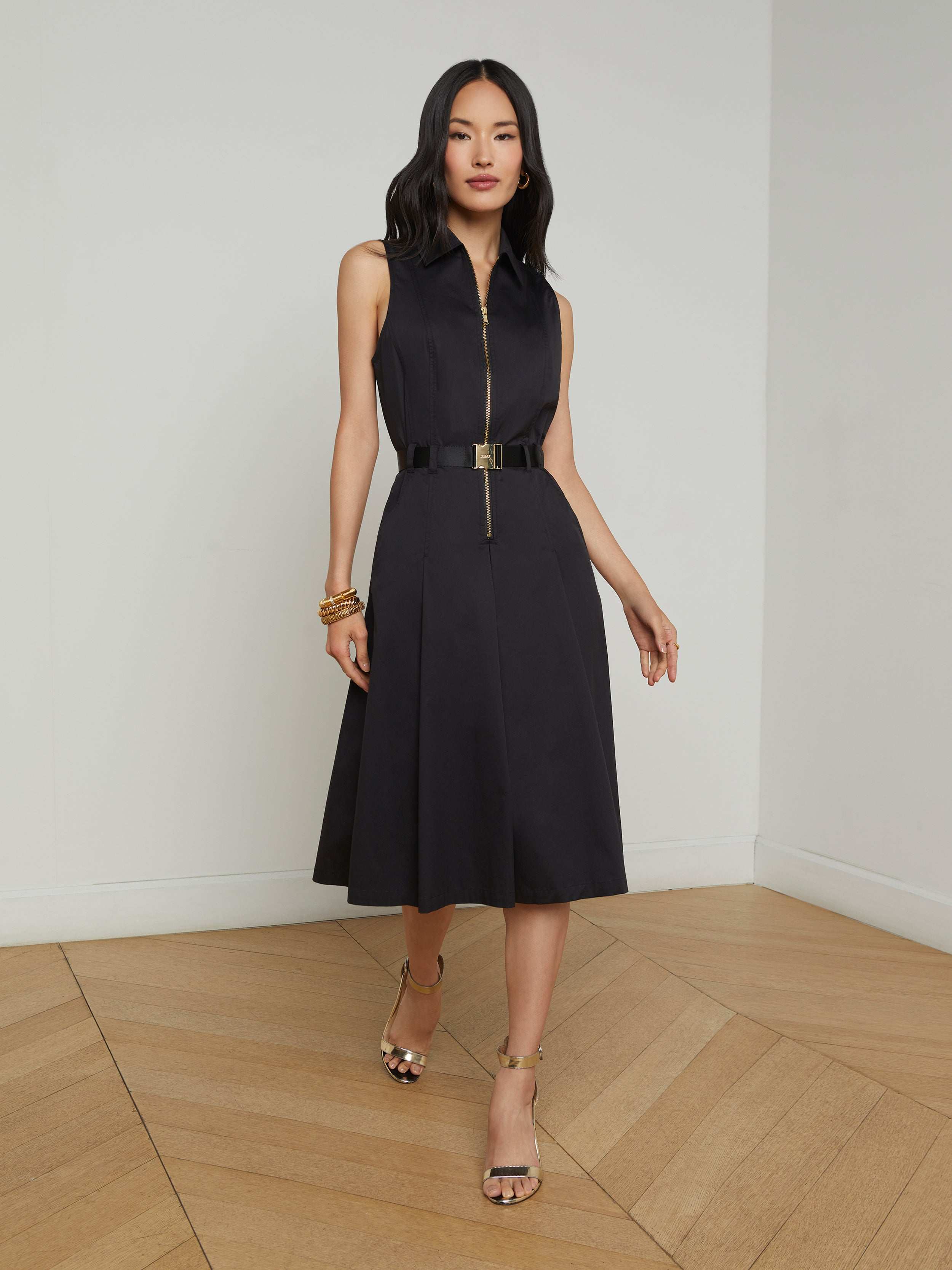 L'AGENCE - Kylo Poplin Shirt Dress - Image 6