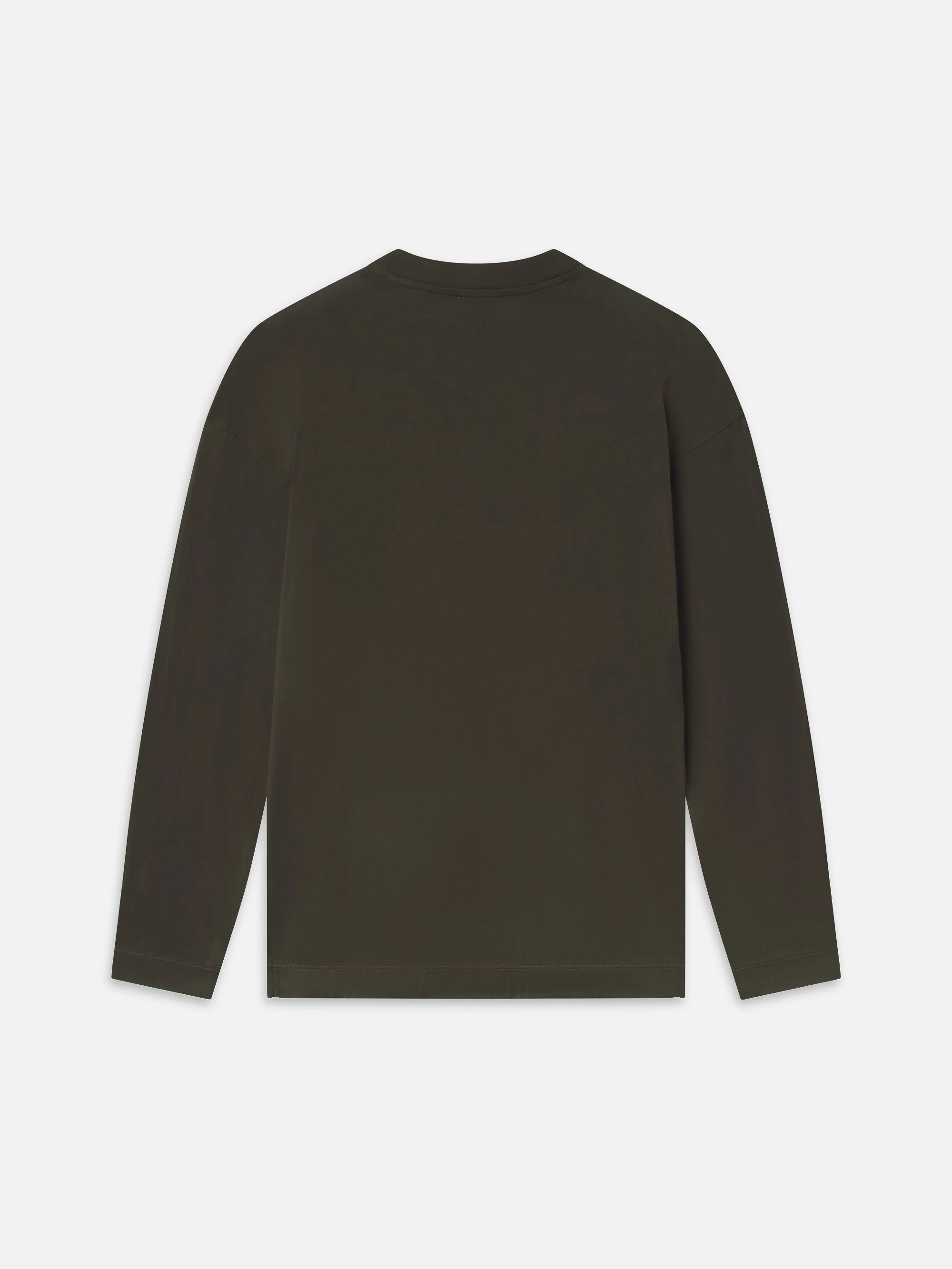 FRAME - Light Cotton Long Sleeve Tee - Image 3