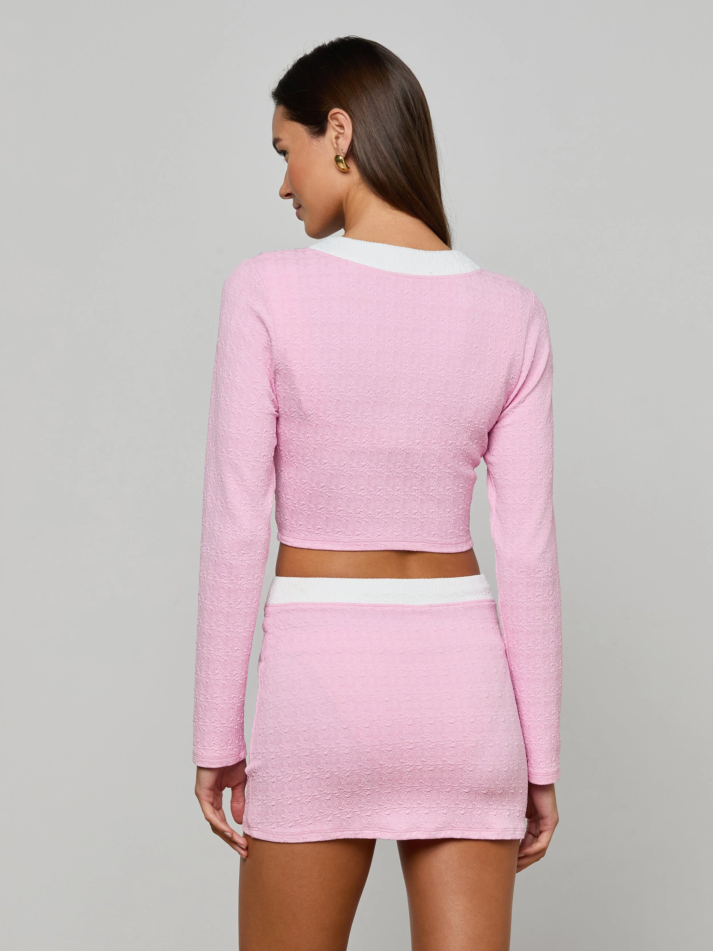 L'AGENCE - Adaline Cardigan Cover - Up - Image 5
