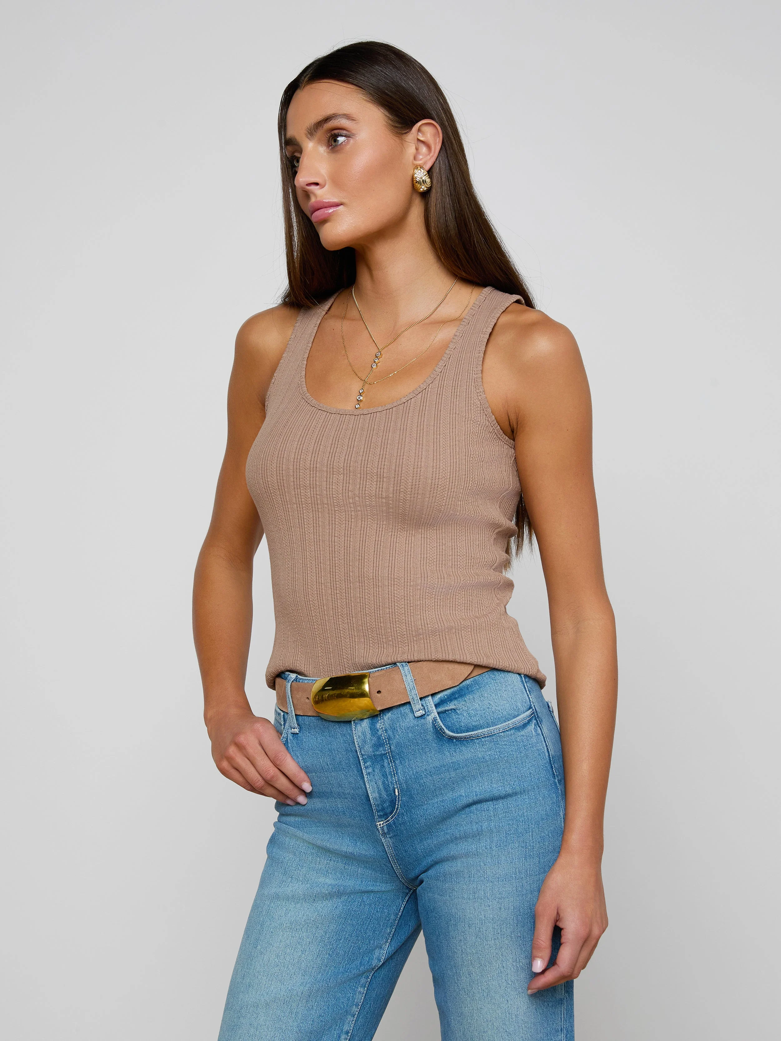 L'AGENCE - Adira Scoopneck Tank - Image 4