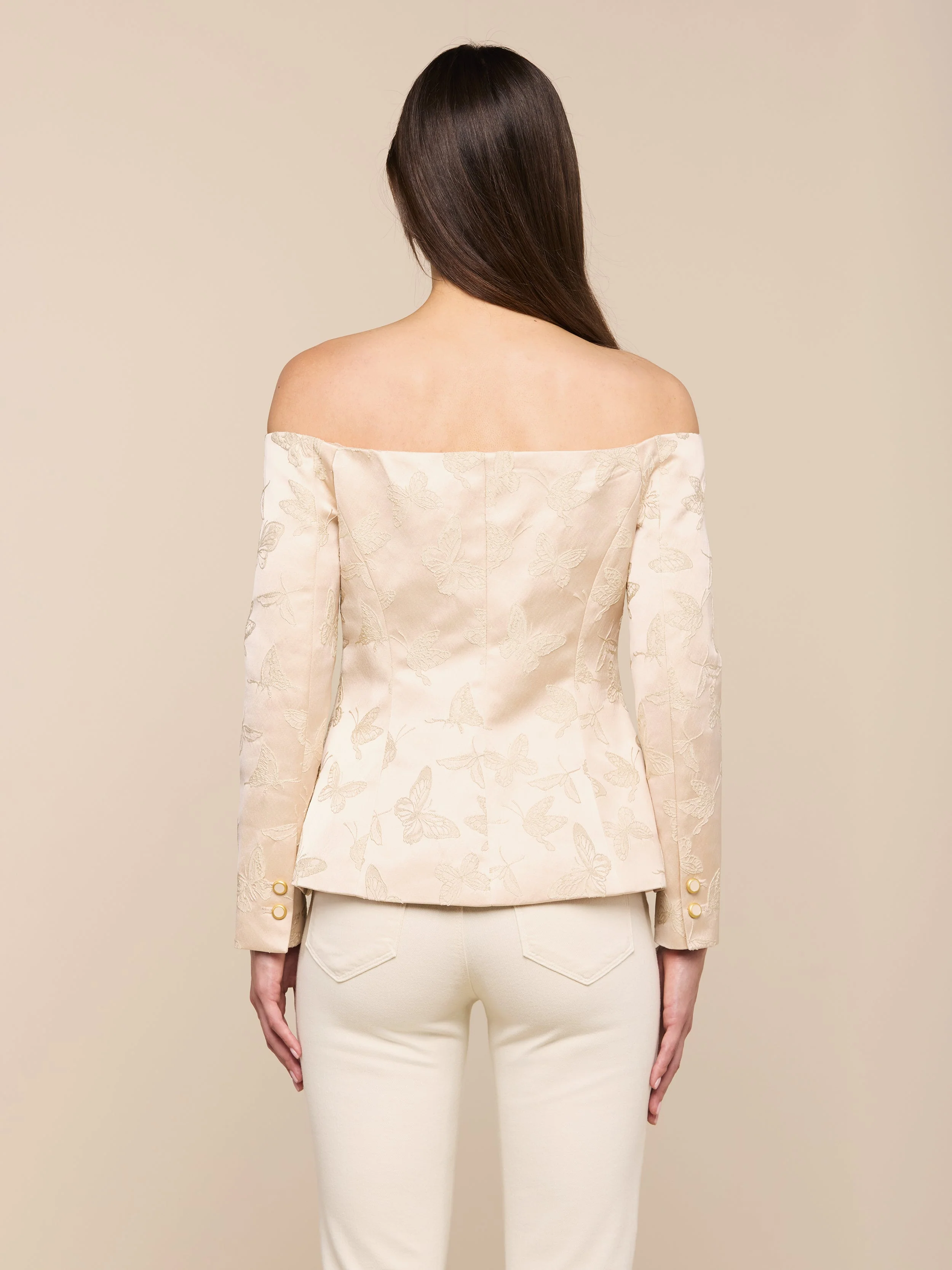 L'AGENCE - Alice Blazer Top - Image 6