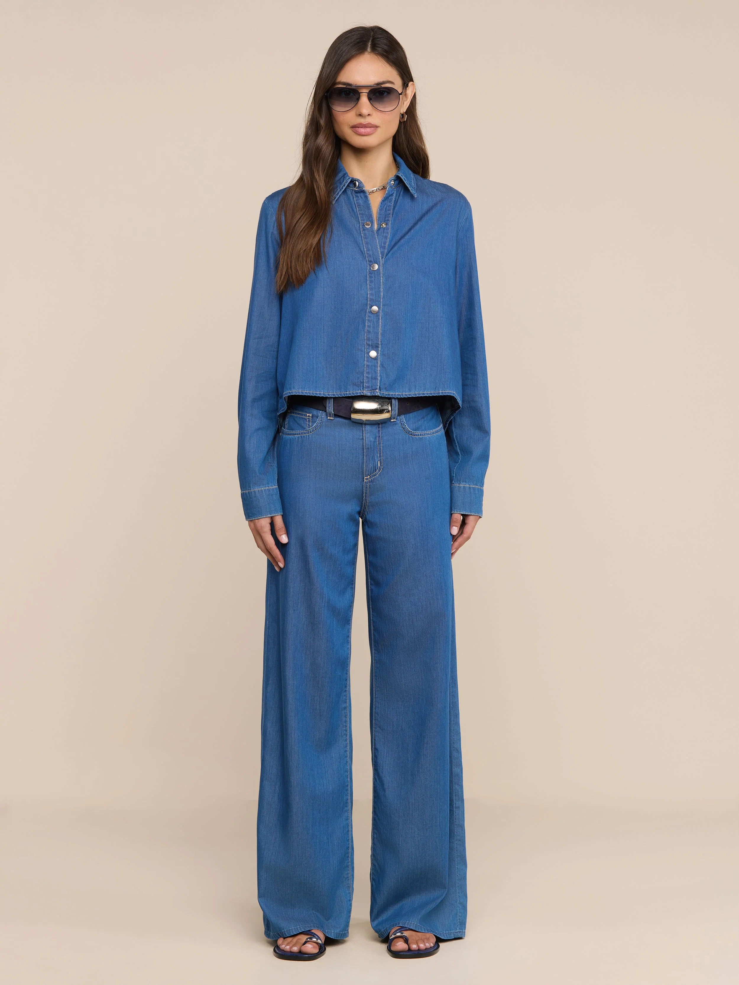 L'AGENCE - Alicent Wide - Leg Jean