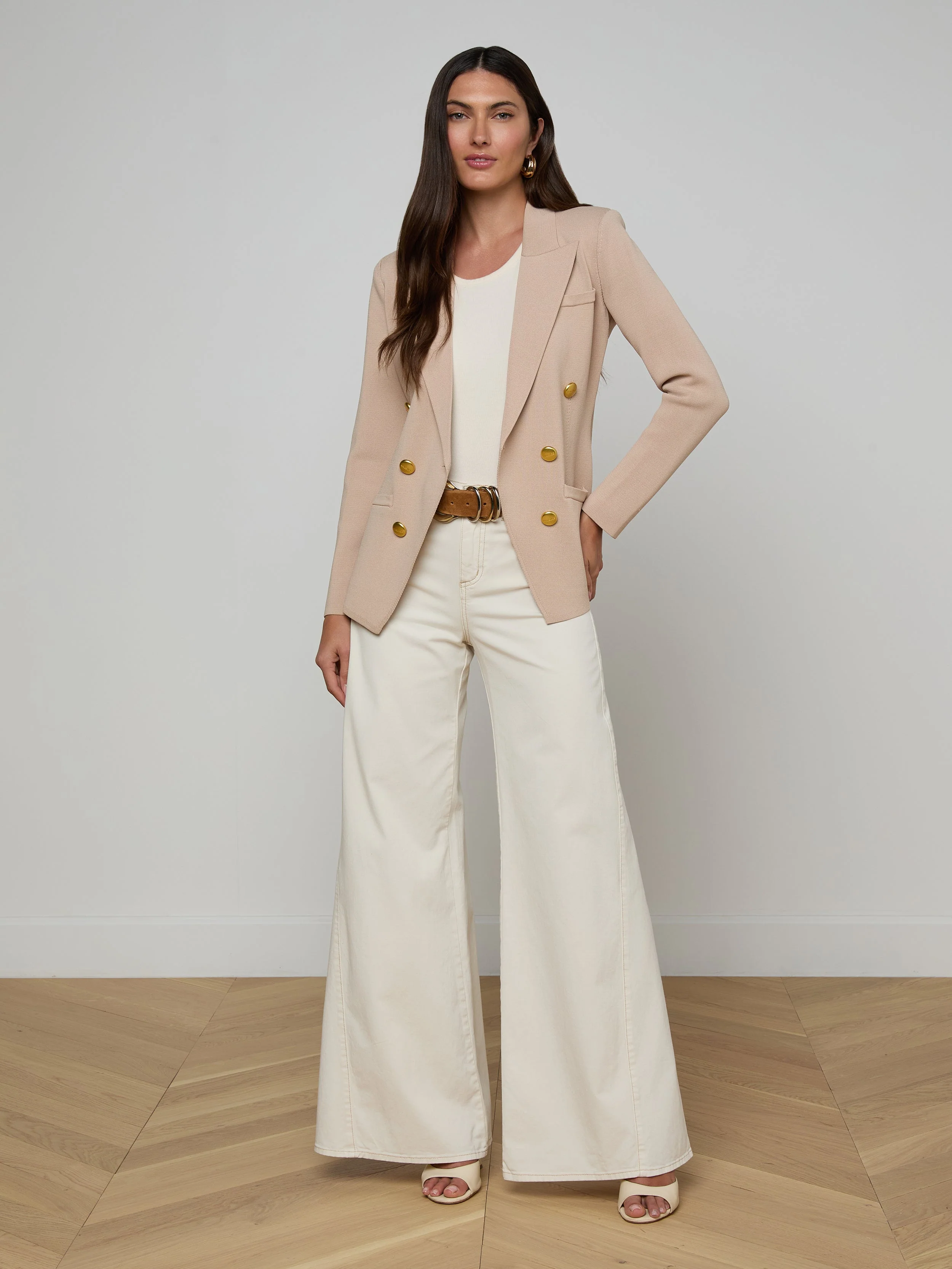 L'AGENCE - Amelia Knit Blazer - Image 3