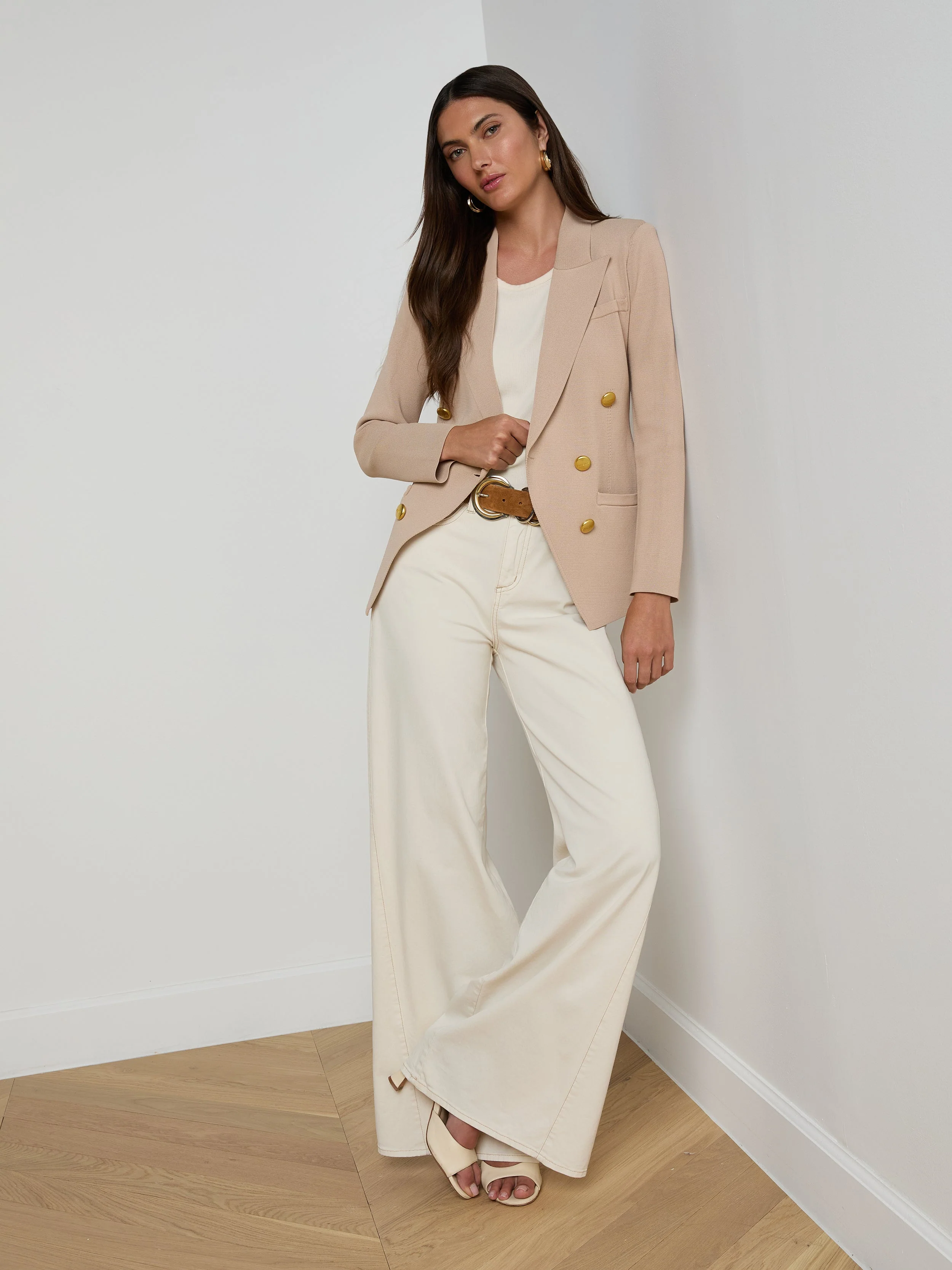L'AGENCE - Amelia Knit Blazer - Image 5