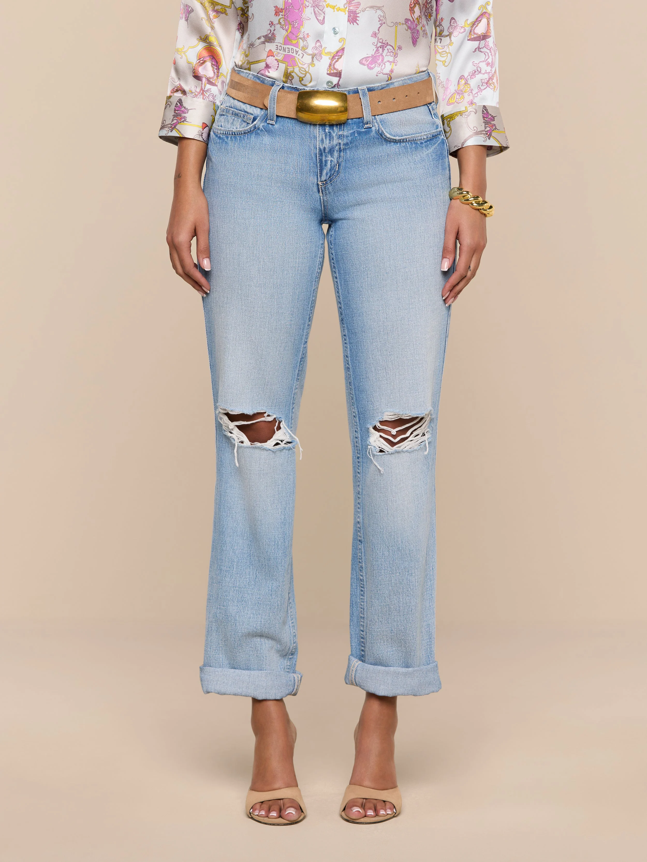 L'AGENCE - Ashby Low - Rise Slouch Jean - Image 2