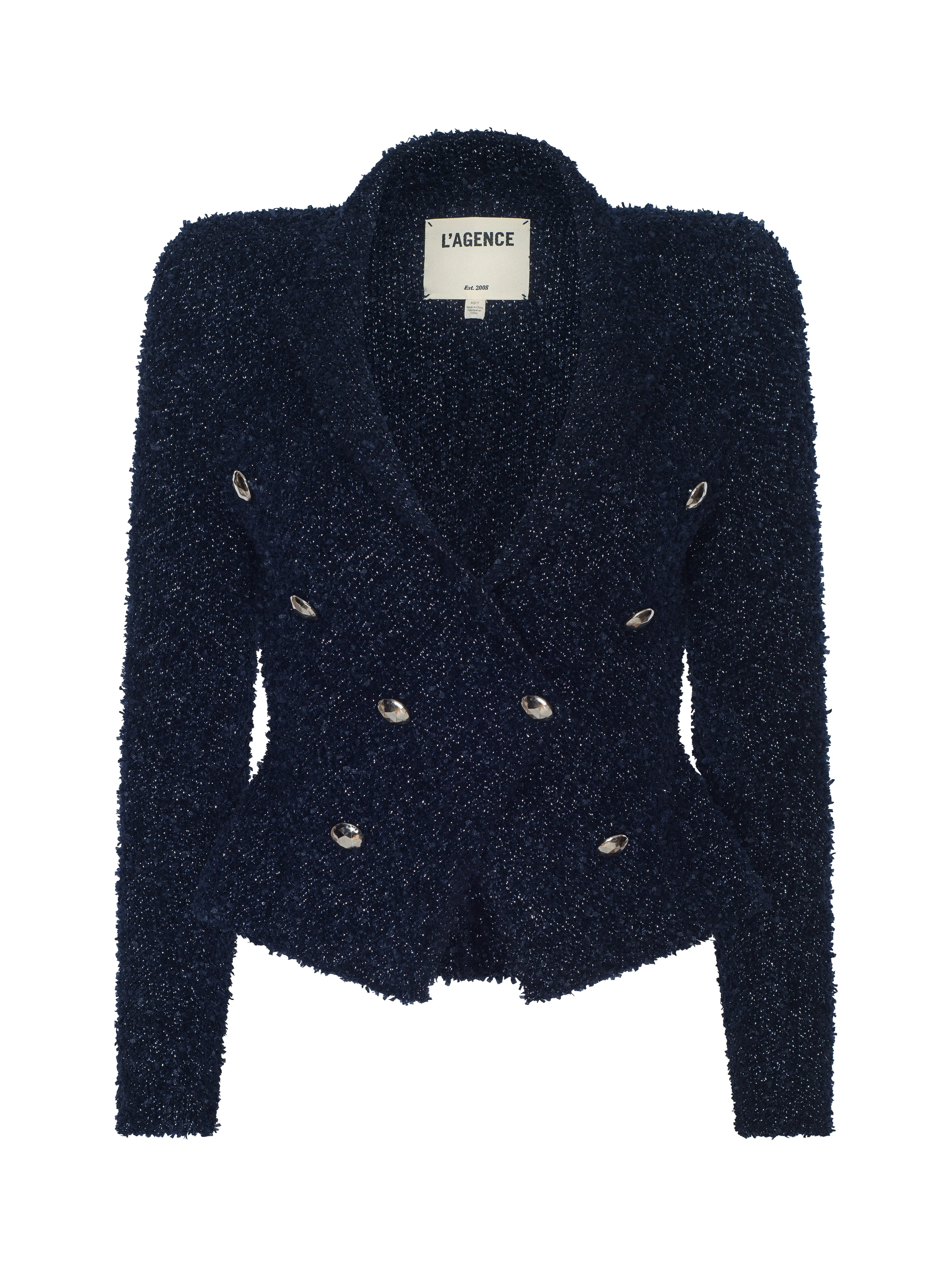 L'AGENCE - Bethany Knit Blazer - Image 9